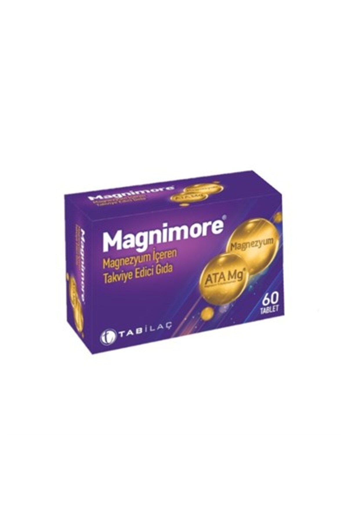 Tab İlaç Magnimore Magnezyum 60 Tablet