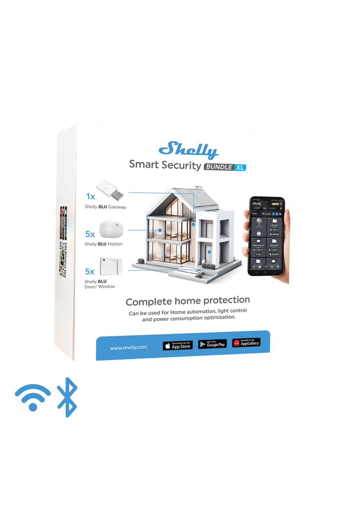 Shelly Akıllı Güvenlik XL Paketi