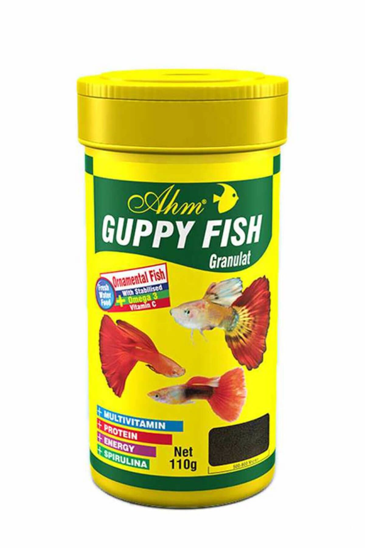 Ahm Guppy Granul Food 250 Ml Balık Yemi