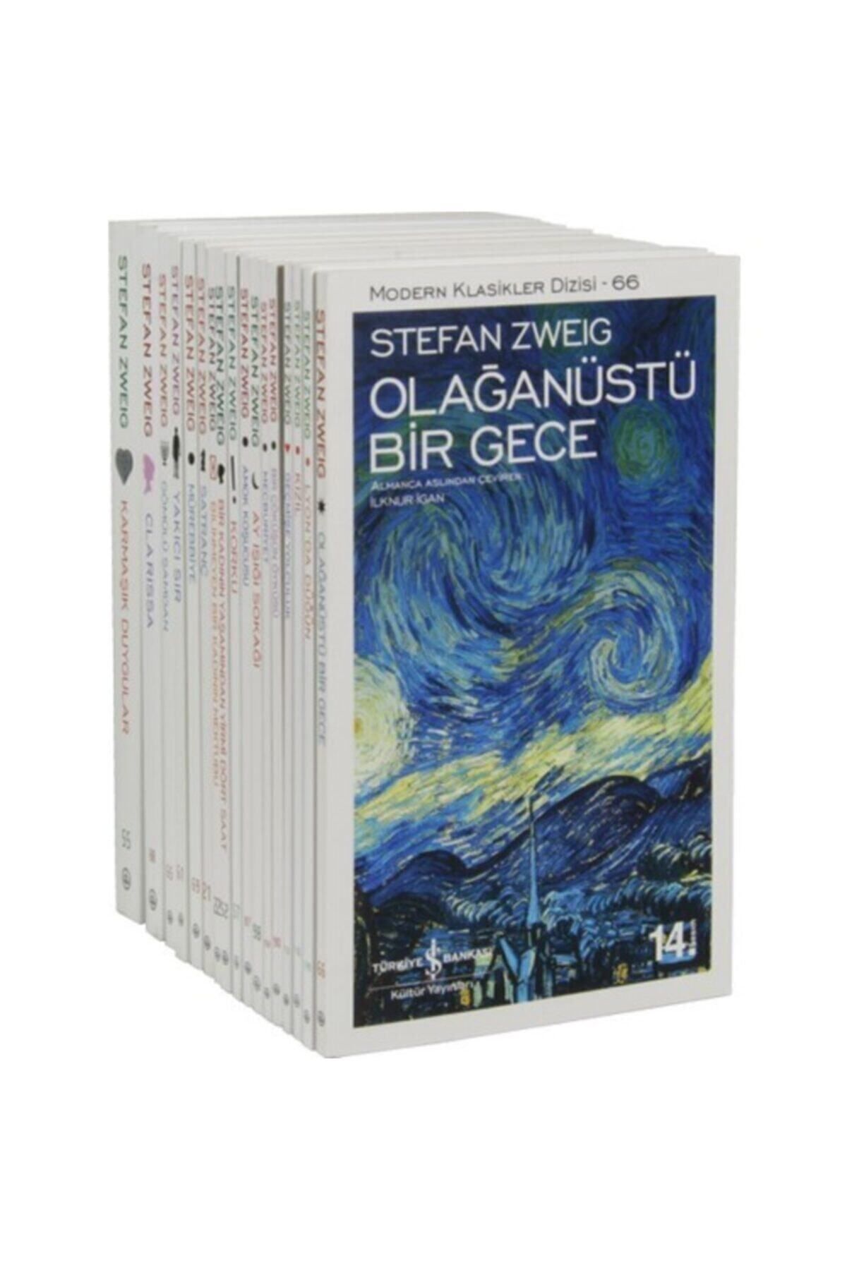 Türkiye İş Bankası Kültür Yayınları Iş Kültür Stefan Zweig Kitapları Modern Klasikler Serisi 17 Kitap Set