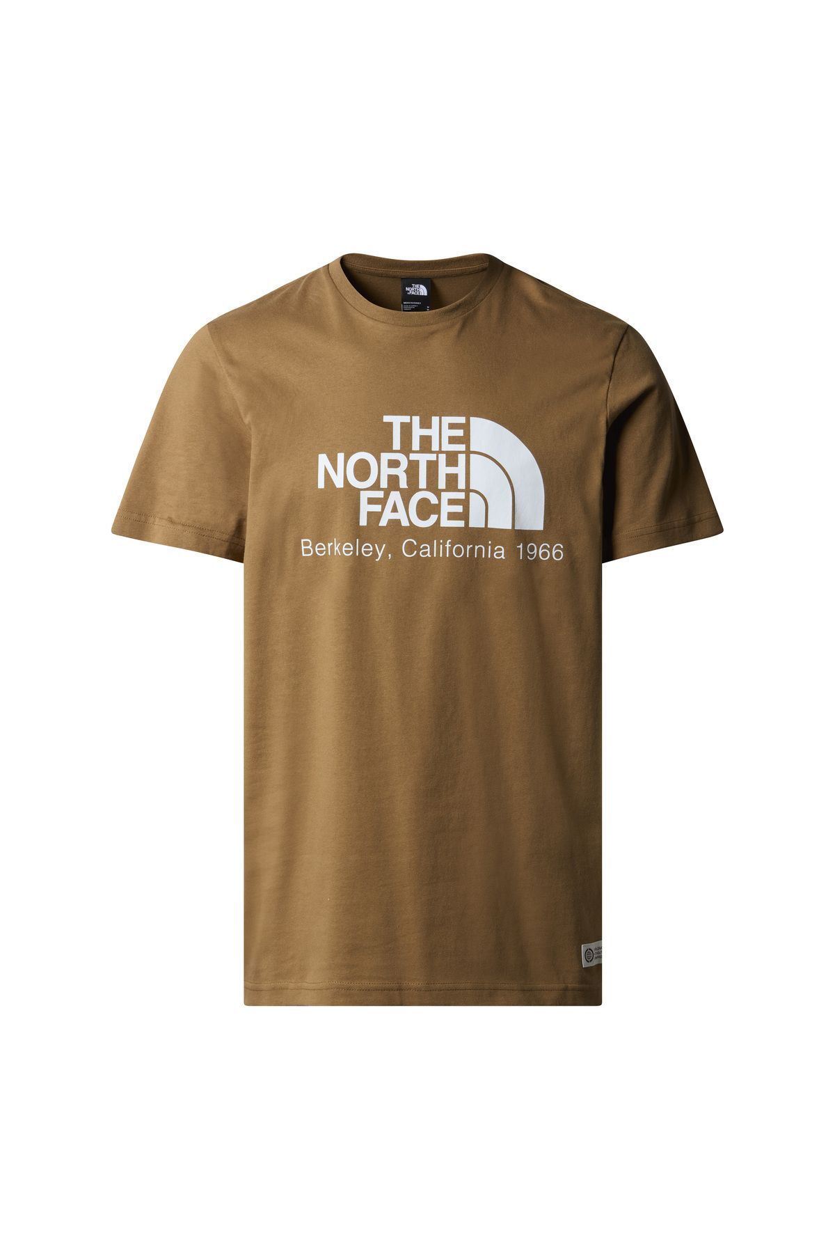 The North Face M Berkeley Calıfornıa S/s Tee- In Scrap Erkek Kahverengi Tshirt Nf0a87u51731