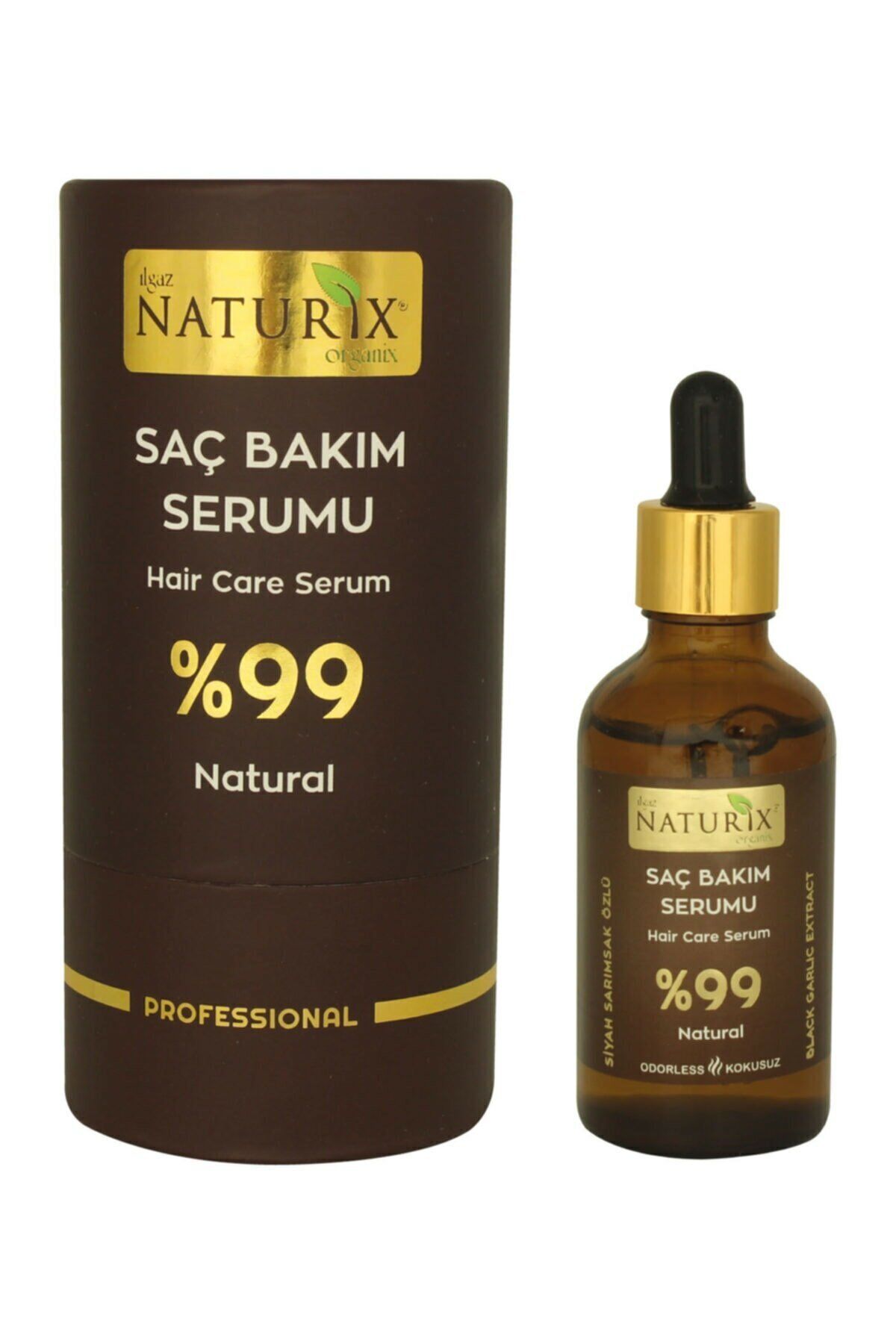 Naturix %99 Natural Saç Dökülme Önleyici Serum Saç Çıkarıcı Serum 50 Ml Doğal Bakım Saç Serumu