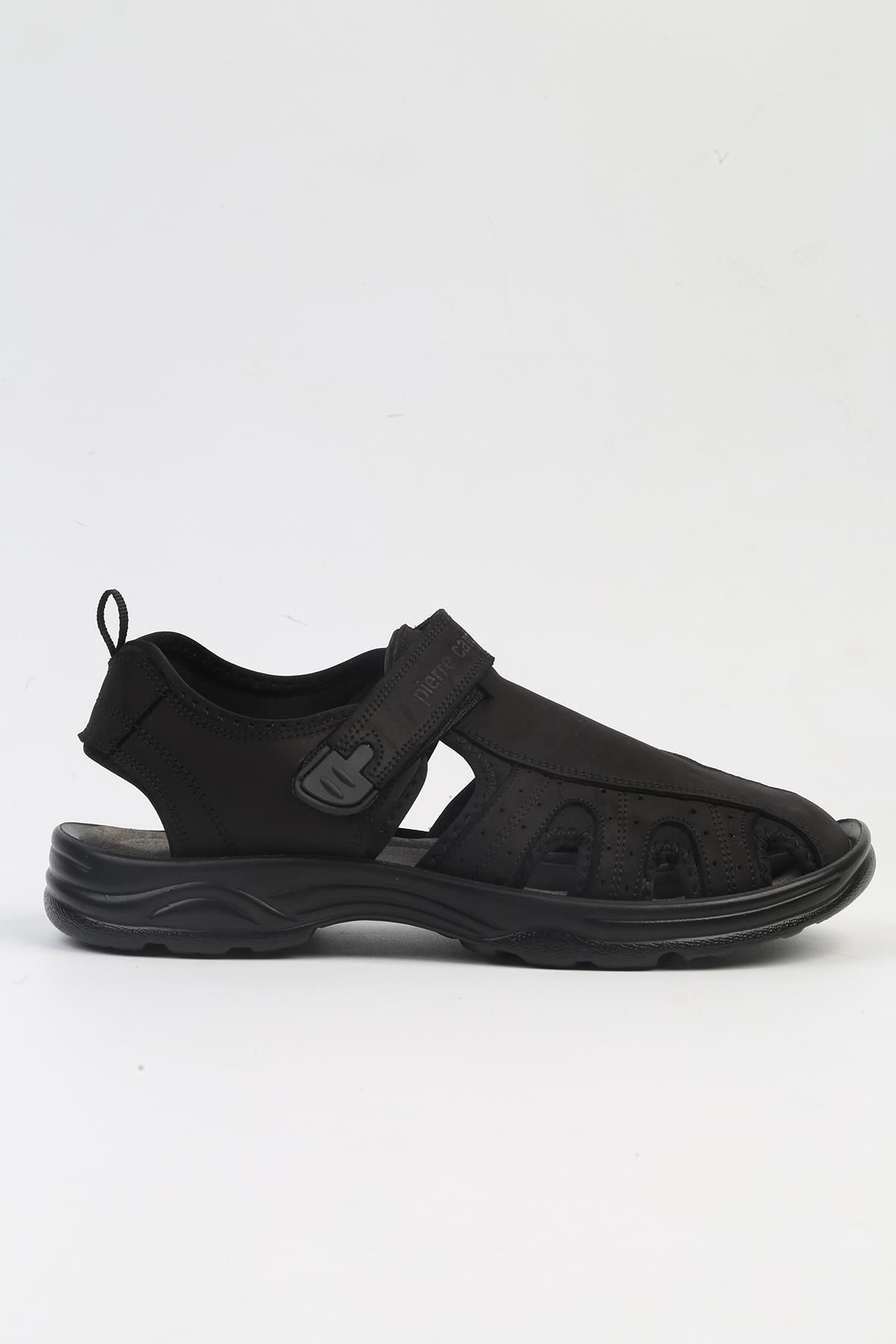 Pierre Cardin ® |  PC-7169- 2105 Siyah-Erkek Sandalet