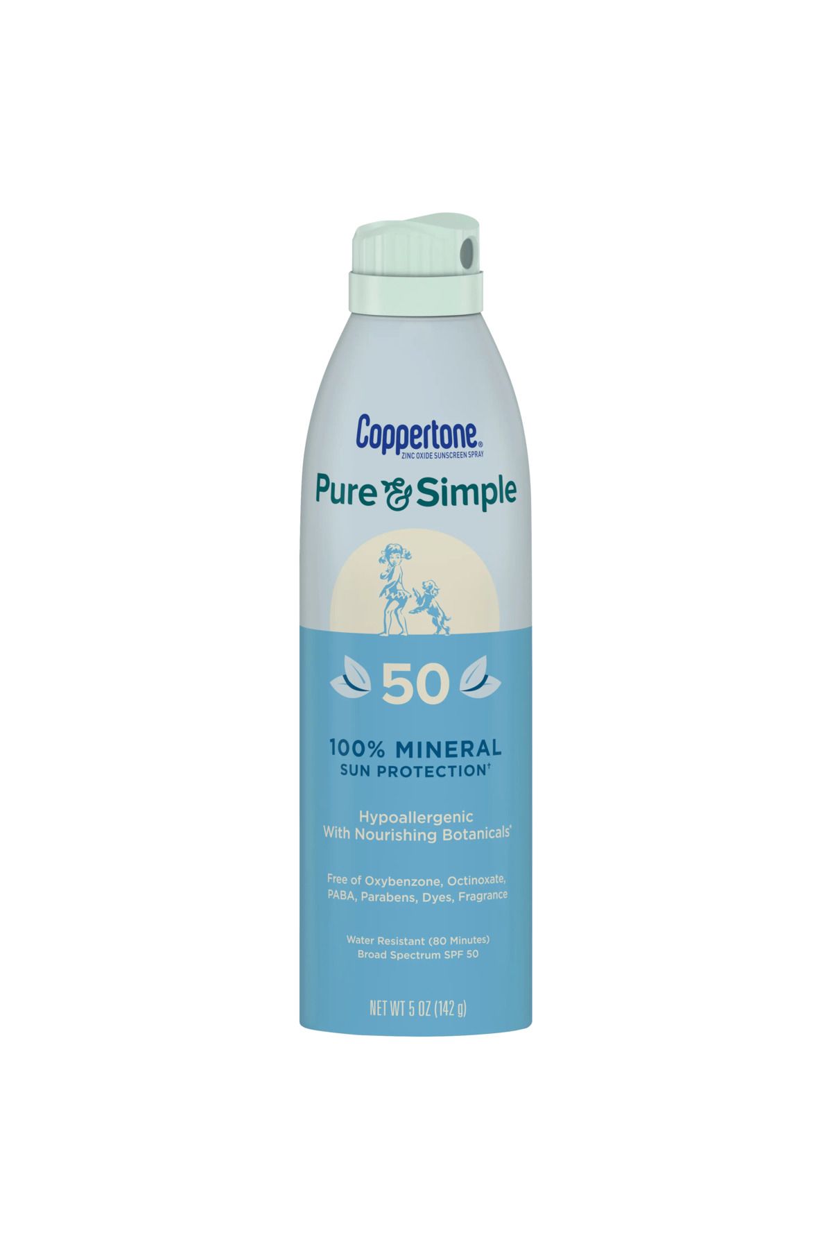 Coppertone Pure&Simple % 100 Mineral Sun Protectıon 50 Spf Güneş Kremi 142 gr