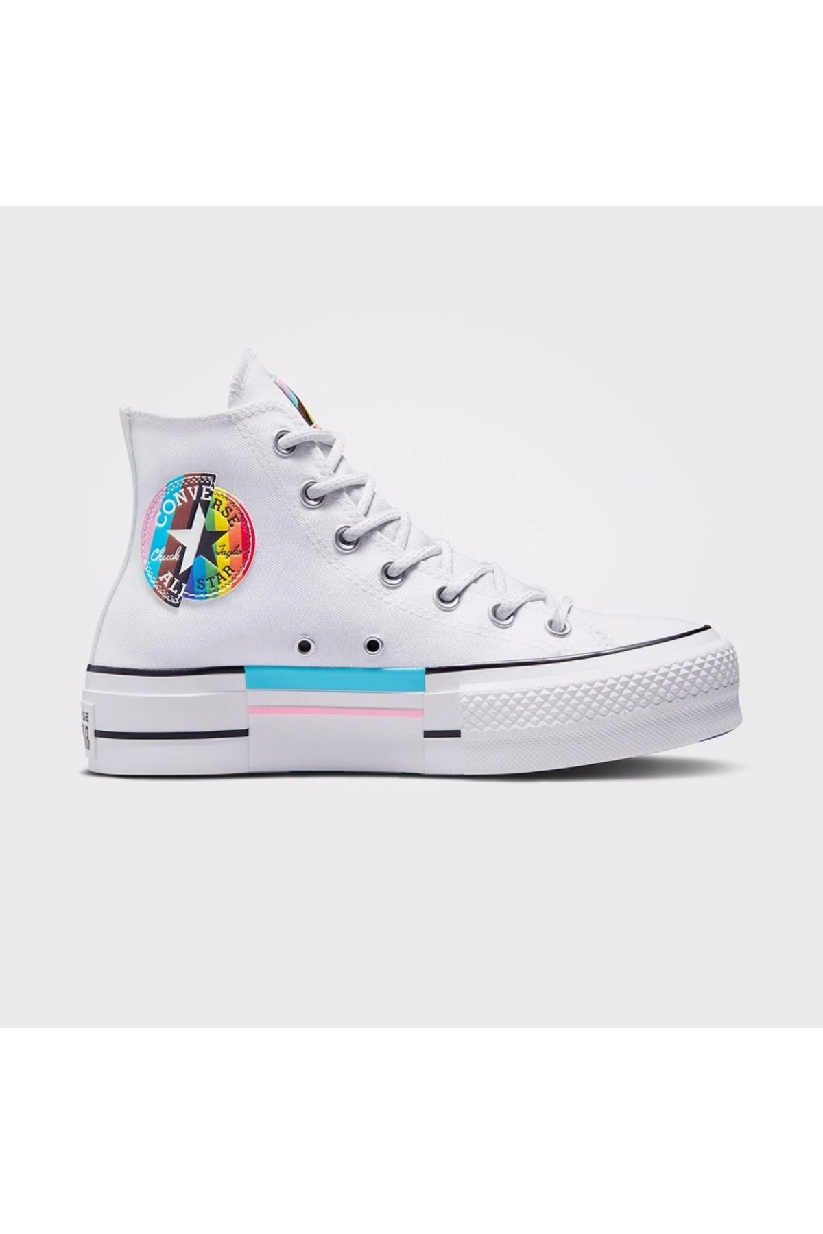 Converse Chuck Taylor All Star Lift Pride Beyaz Unisex Sneaker