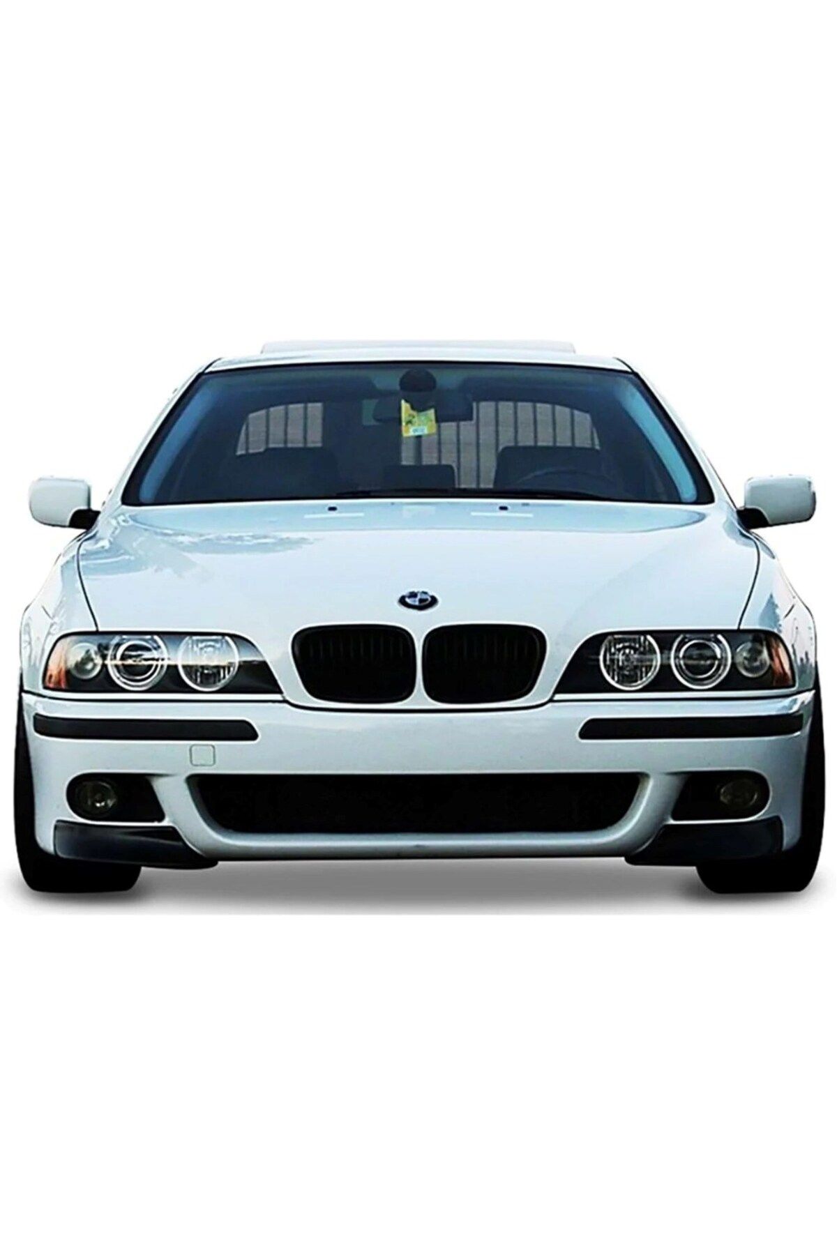 HYM TUNİNG BMW 5 SERİSİ M5 Uyumlu  ÖN TAMPON FLAP SETİ PİANO BLACK 1995-2004