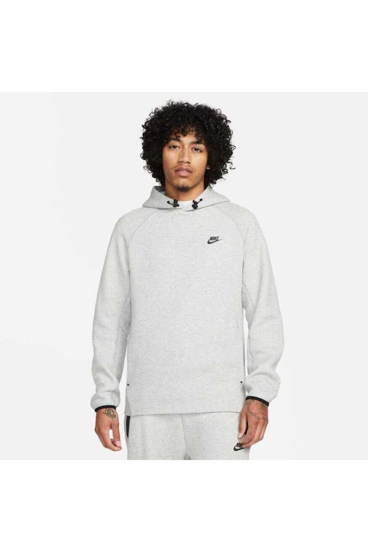 Nike NİKE Tech Fleece Pullover Hoodie Erkek Sweatshirt-FB8016-063