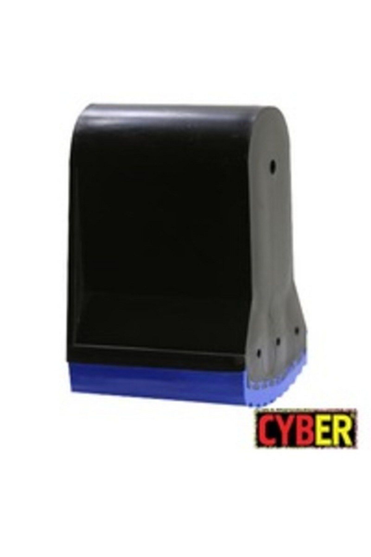 Cyber 30x60 Plastik Elips Merdiven Tapası Siyah-Mavi