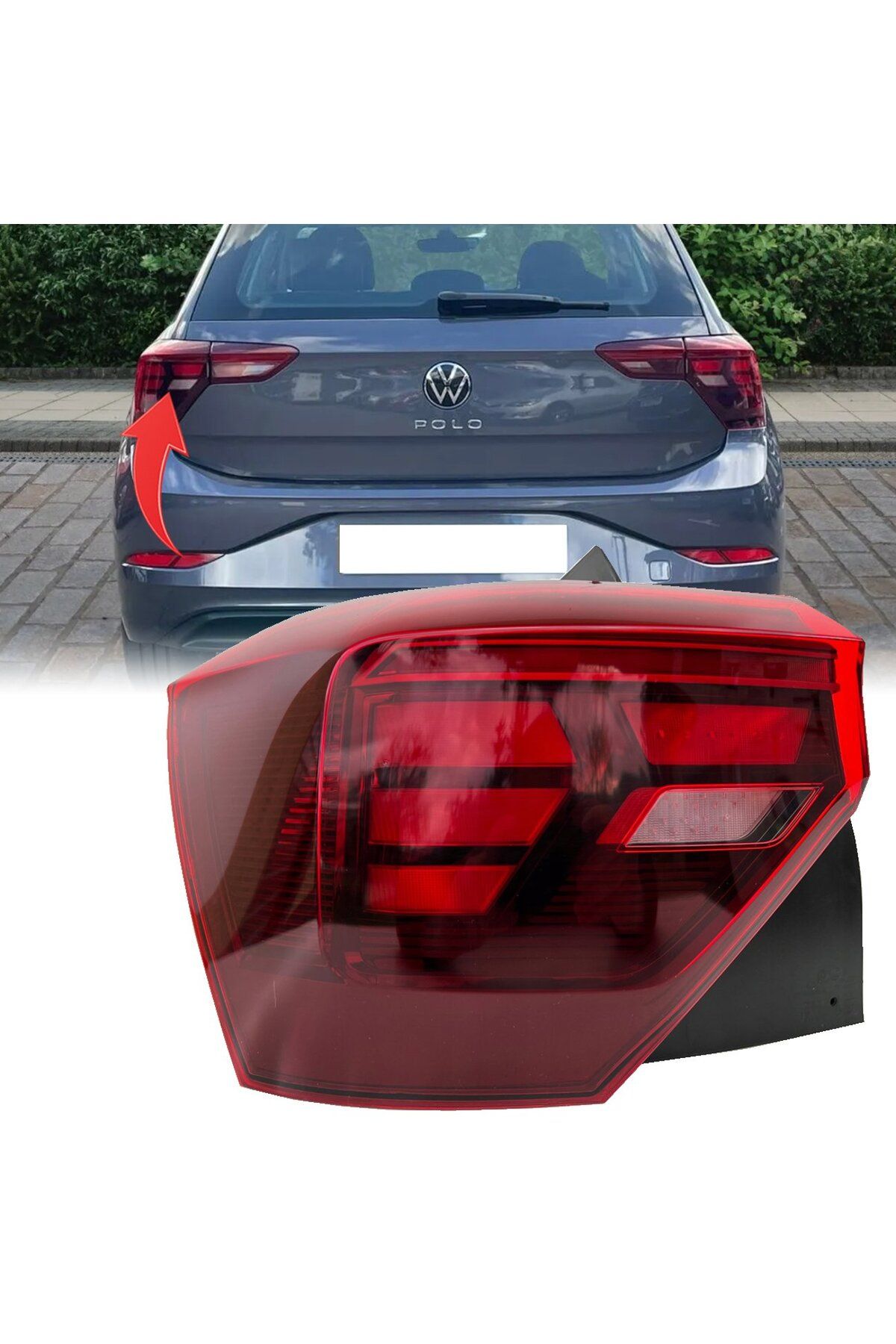 Wisco Volkswagen Polo Dış Sol Stop Lambası 2021-2024