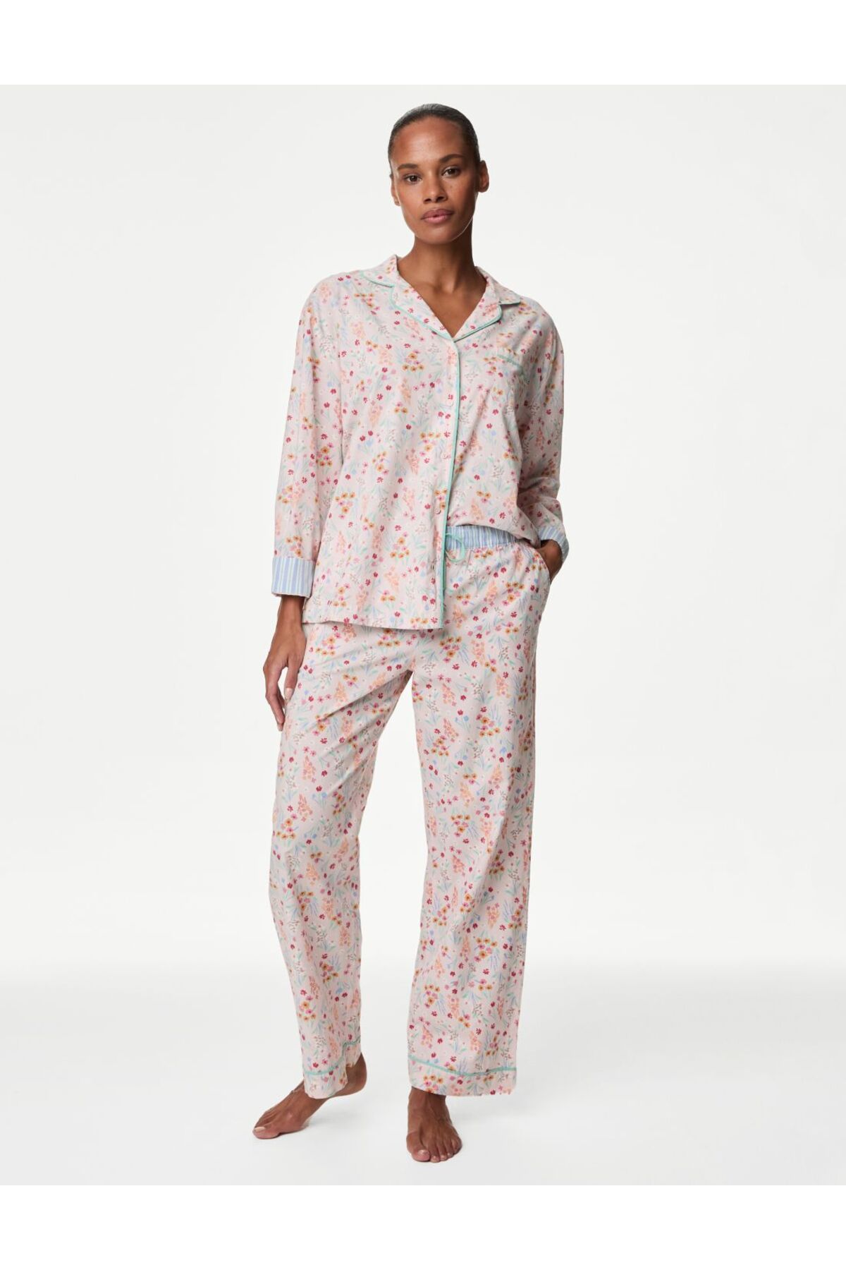 Marks & Spencer Cool Comfort™ Desenli Pijama Altı