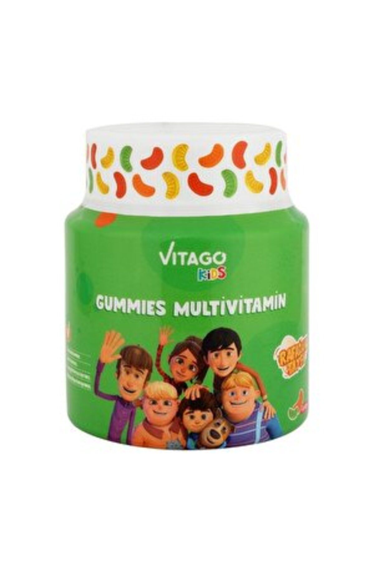 Vitago Kids Gummies Multivitamin Multimineral İçeren 60 Adet Çiğnenebilir Gummy Jel ( 2 ADET )