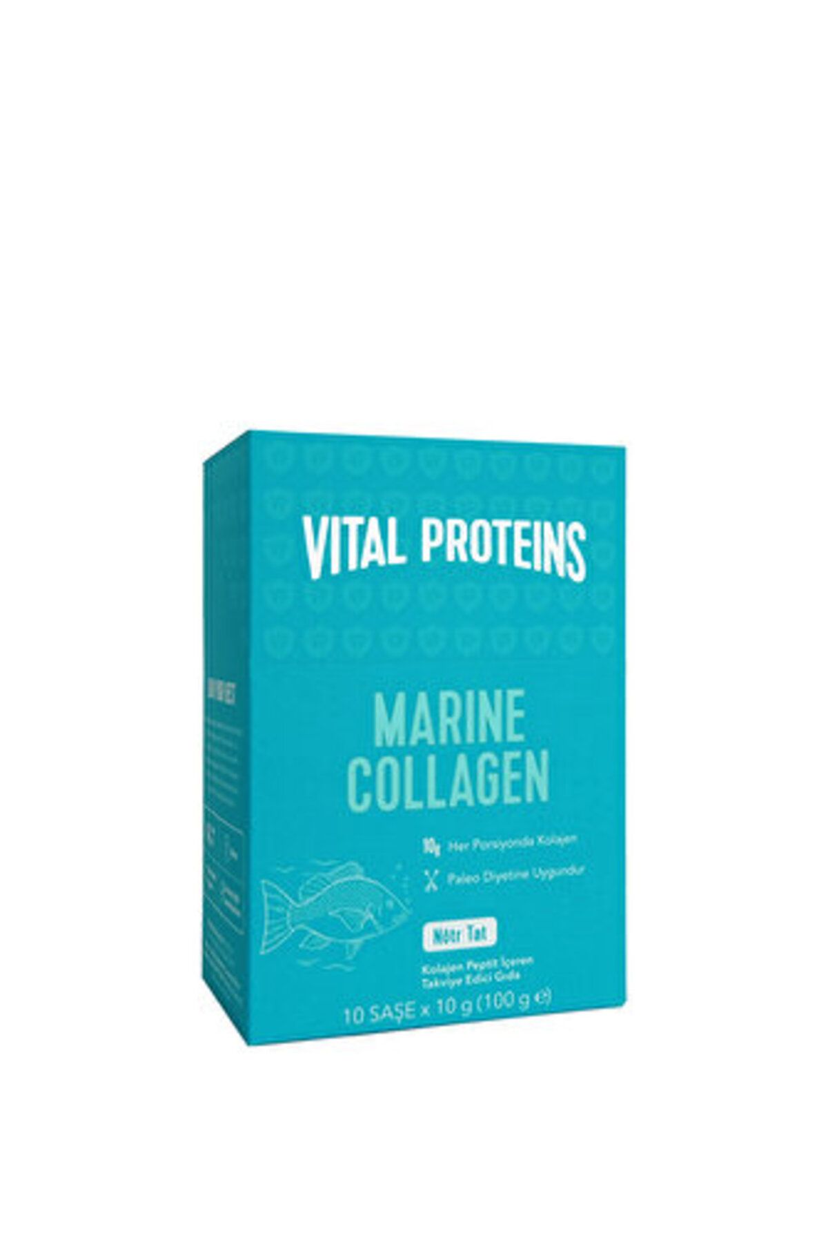 Vital Proteins Aromasız Marine Collagen 10 Saşe x 10 gr Nötr Tat Kolajen ( 2 ADET )