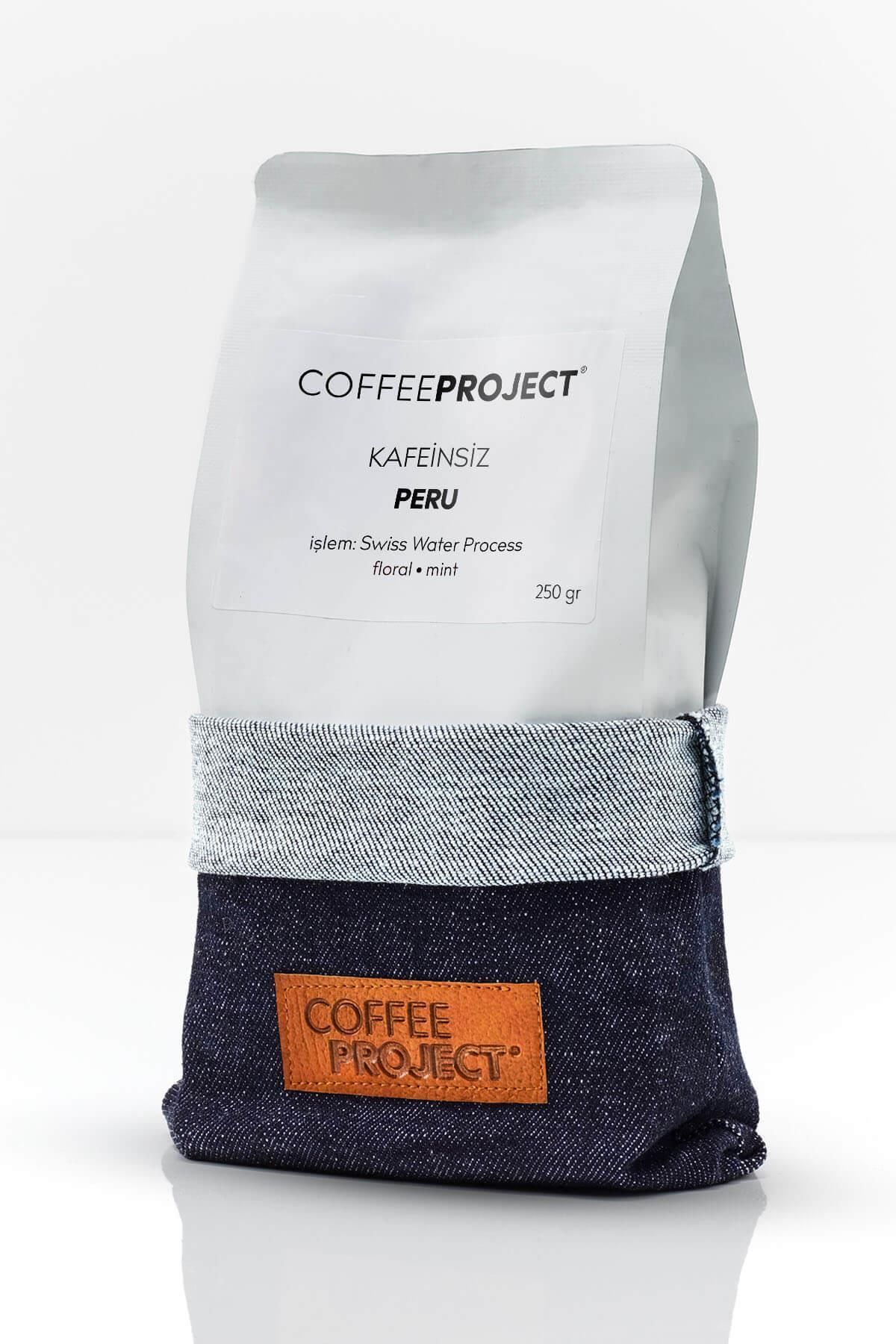 Coffee Project Peru - Kafeinsiz Kahve | Decaf Coffee 250 gr