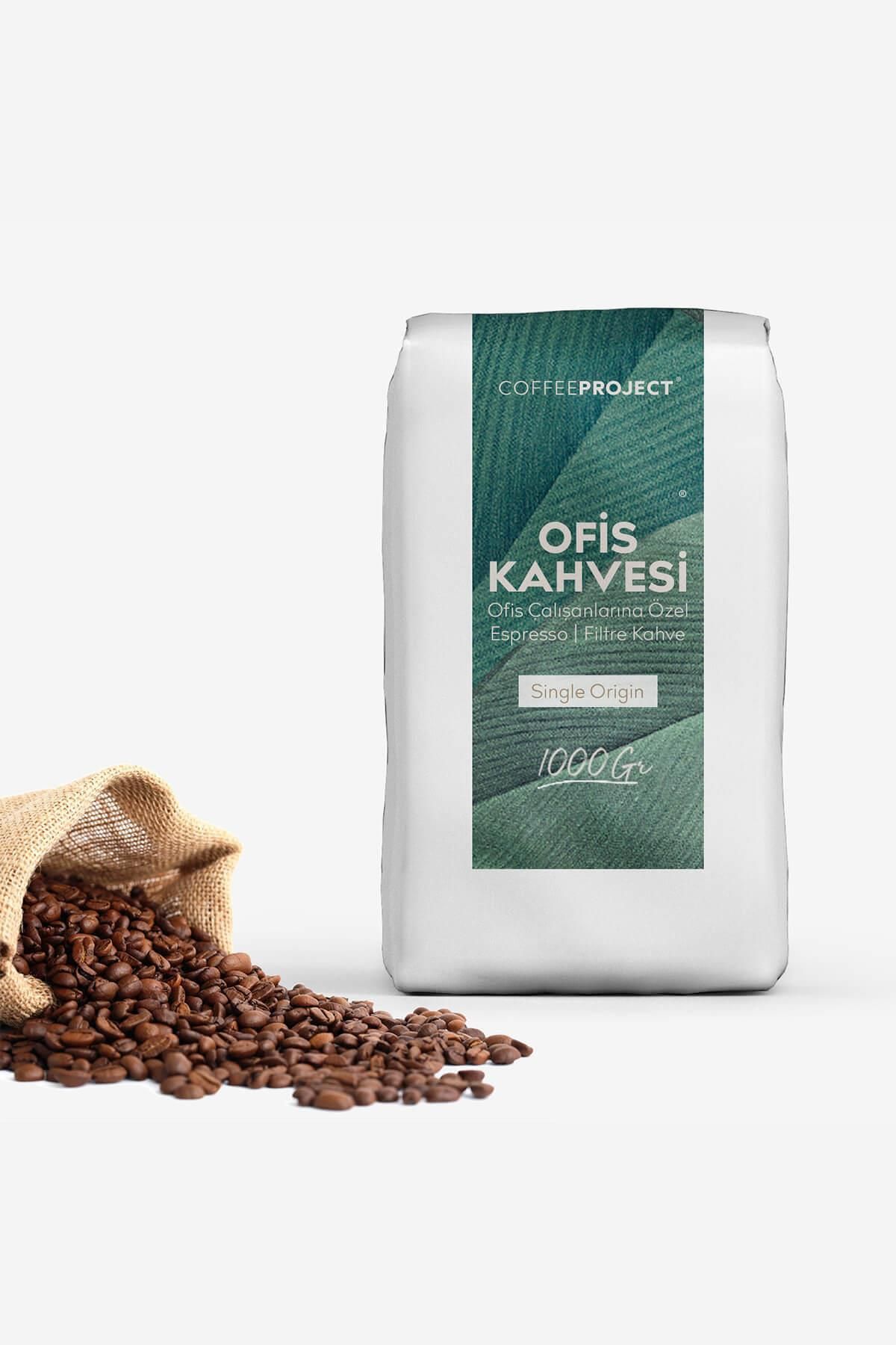 Coffee Project 1 Kg Ofis Kahvesi Filtre / Espresso Için Uygun