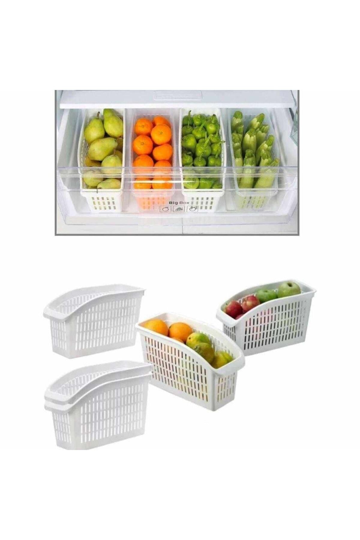 incirop Buzdolabı Içi Sebze Ve Meyve Düzenleyici Organizer 2 Adet