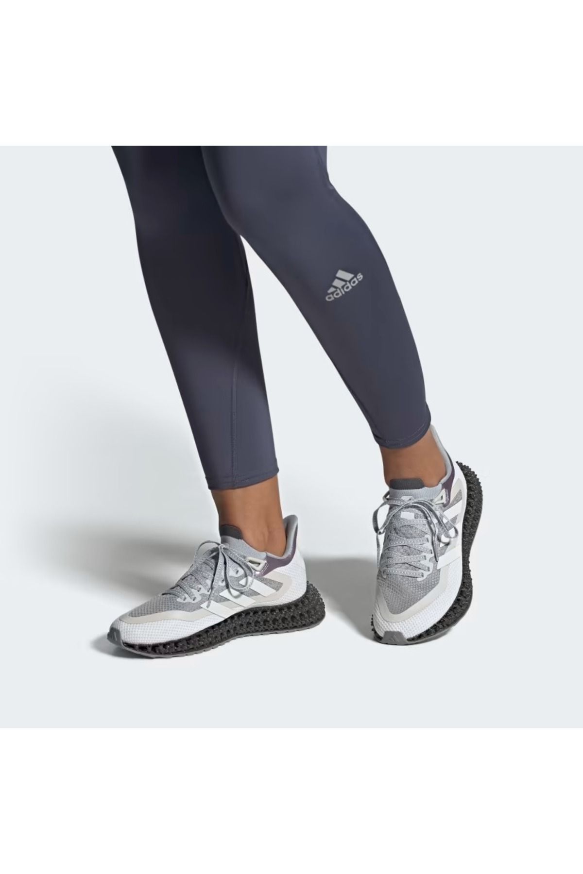 adidas 4dfwd 2 kadın gri  koşu antrenman spor ayakkabı hp3204