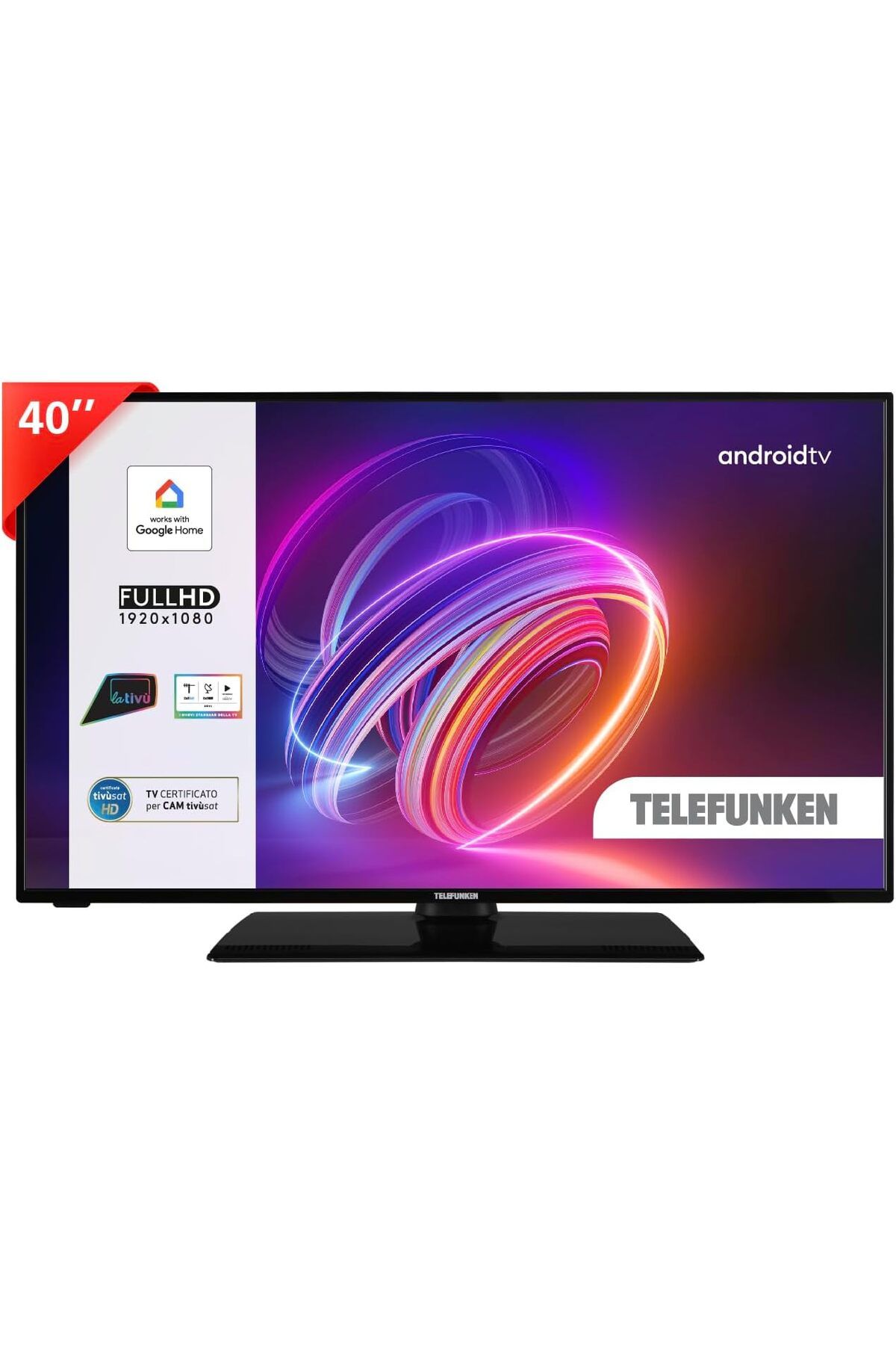 Telefunken TE40550G54V4DAZ 40"-102CM FULLHD ANDROID WIFI BT LED TV
