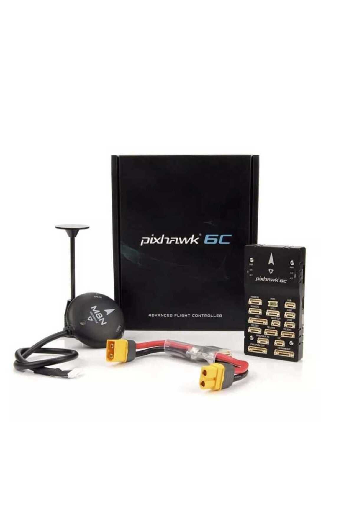 Pixhawk 6C Otopilot Kiti PX4 Uçuş Kontrol Cihazı + PM02 & M8N GPS