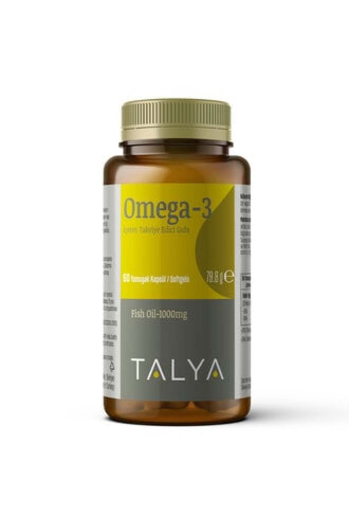 Talya Omega 3 60 Softgel 1000 Mg ( 2 ADET )