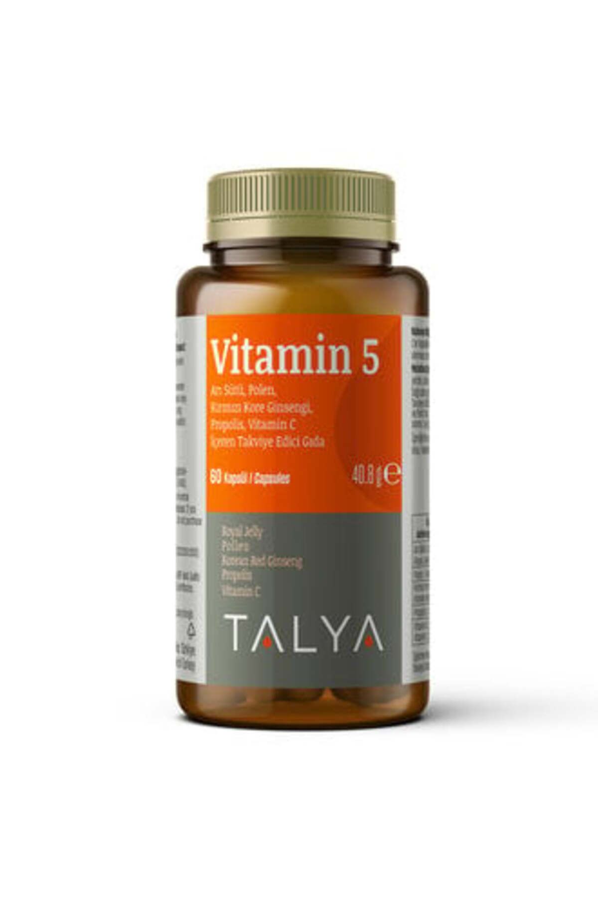 Talya Vitamin 5 60 Kapsül ( 2 ADET )