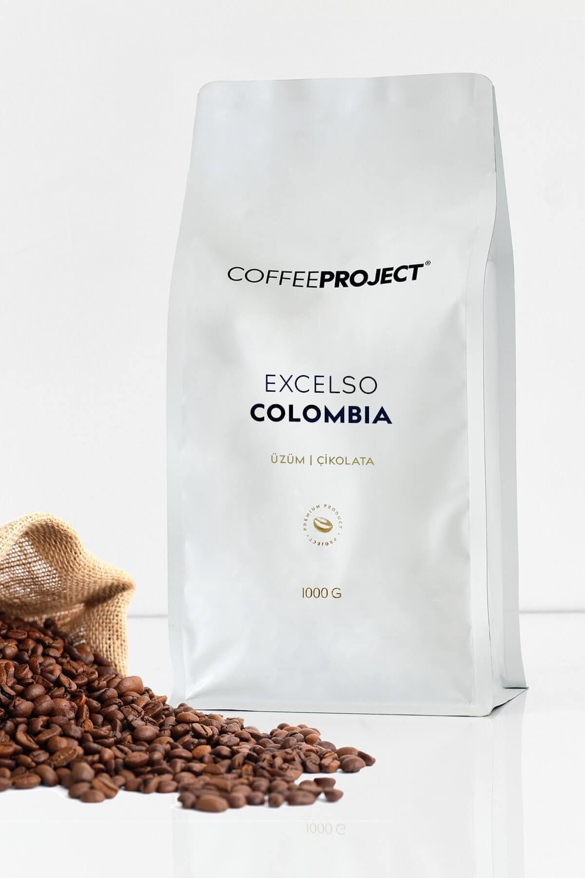 Coffee Project 1 Kg Colombia - Excelso | Filtre Kahve