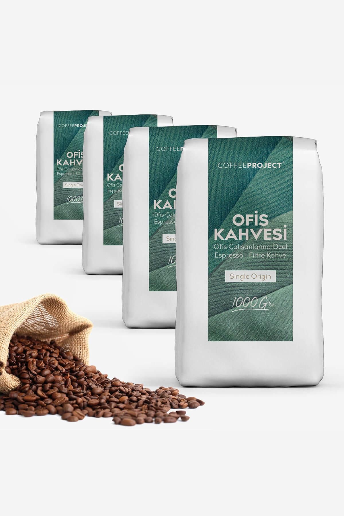 Coffee Project 4 Kg Ofis Kahvesi Filtre / Espresso Için Uygun