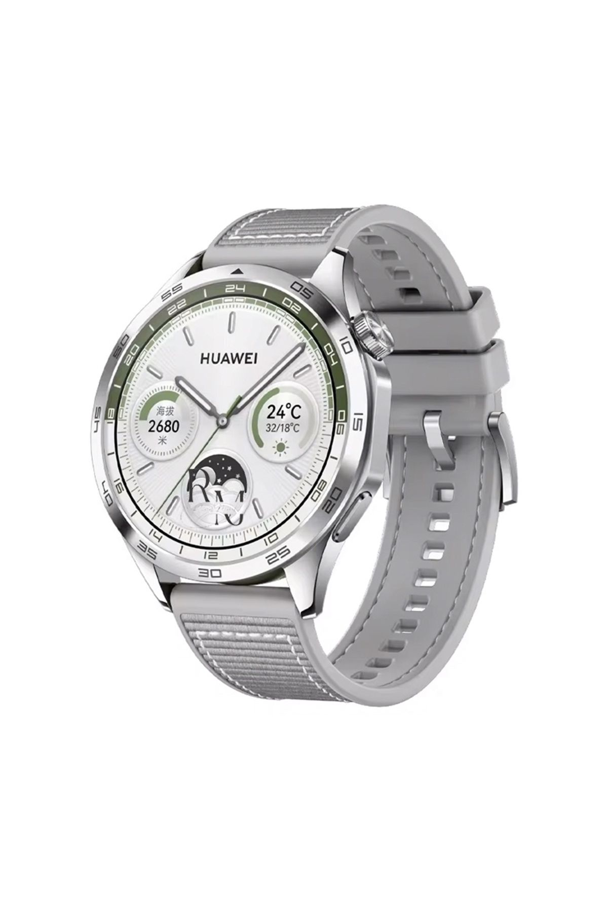 redmud teknoloji Huawei Watch GT3 42 mm-GT2 42 mm  İle Uyumlu Dikiş Desenli 20 mm Jazzy Spor Kordon