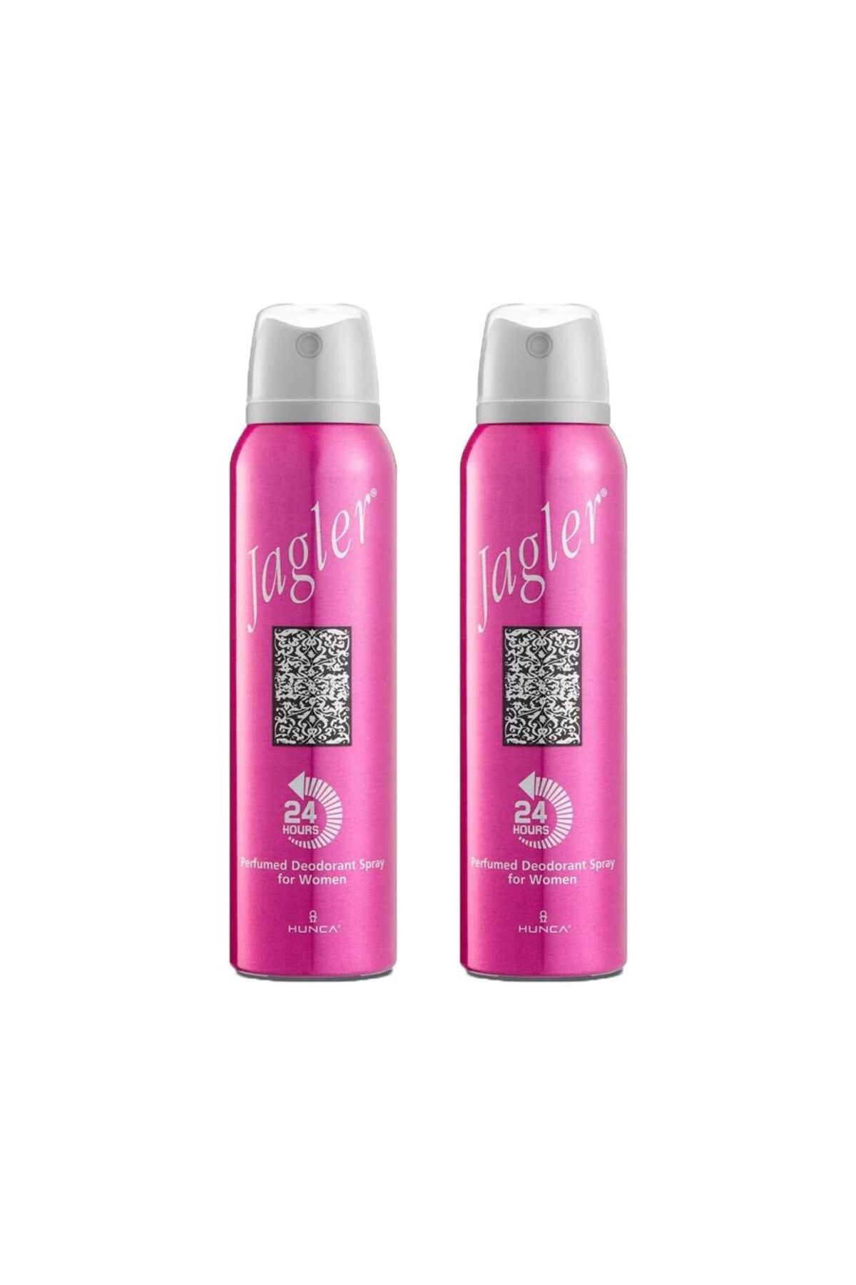 Jagler Sprey Deodorant Kadın 150ML X2 Adet 2li Deodorant Seti