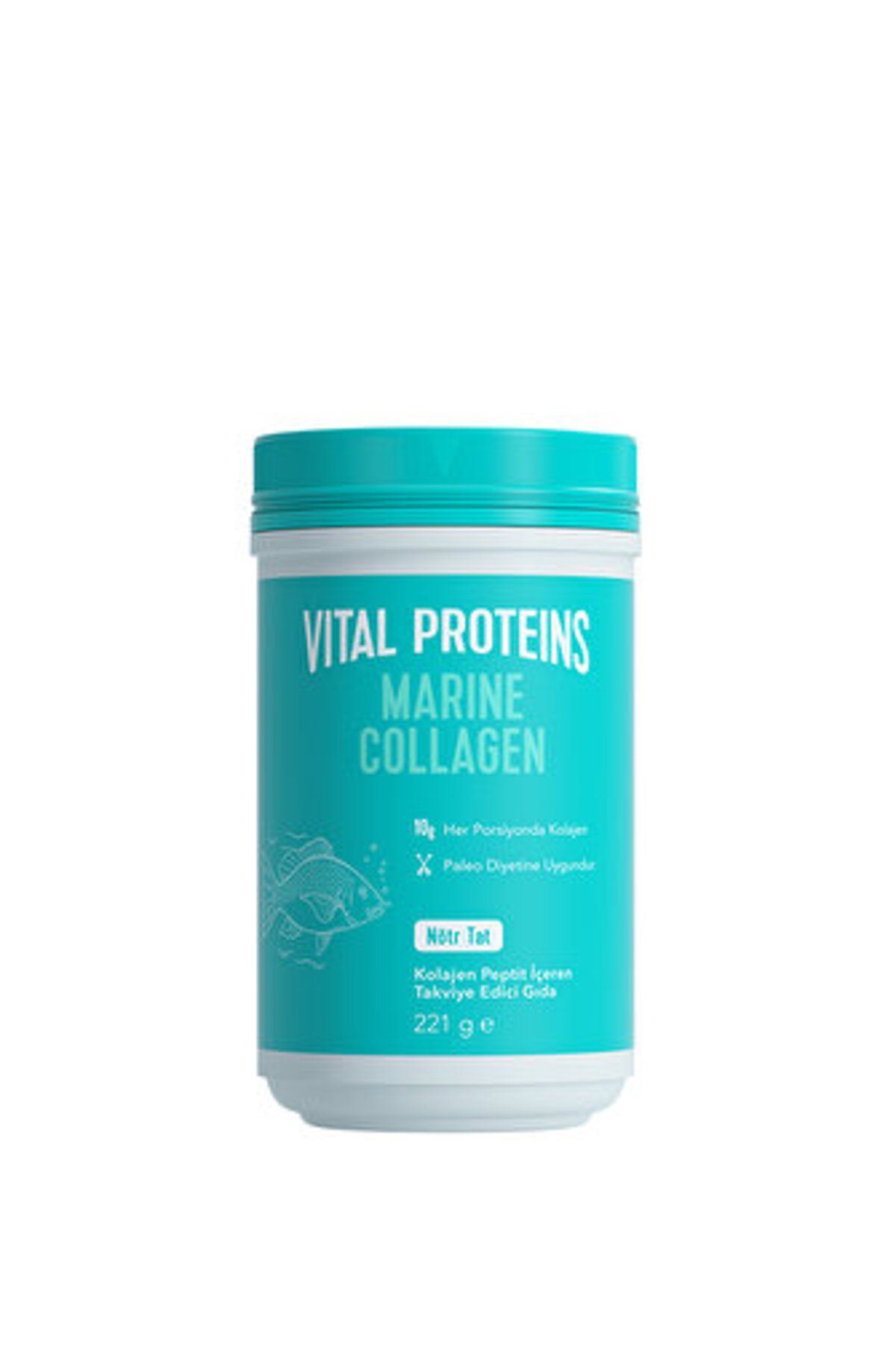 Vital Proteins Aromasız Marine Collagen Nötr Tat Takviye Edici Gıda 221 Gr ( 2 ADET )