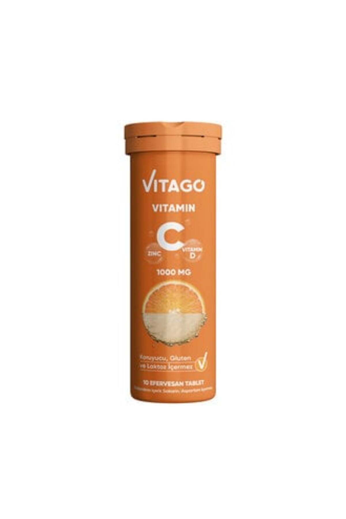 Vitago Vitamin C 10'lu Efervesan Tablet 35G ( 2 ADET )