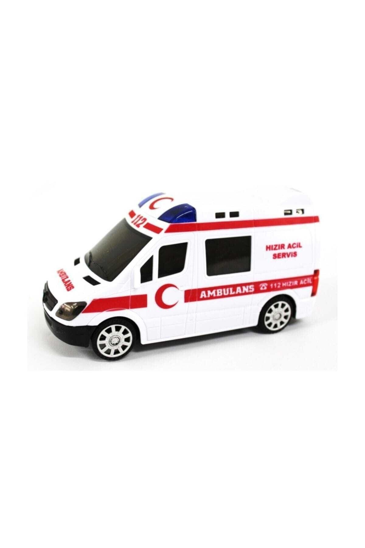 Ararat Oyuncak Oyuncak Ambulans Ledli 3d Işıklı Srenli