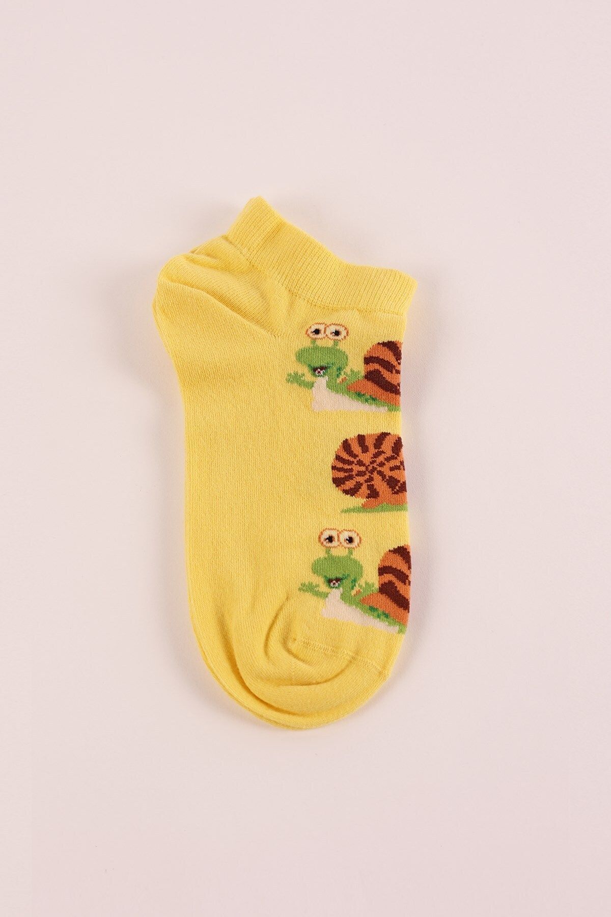 Katia & Bony Salyangoz Patik Çorap Sarı