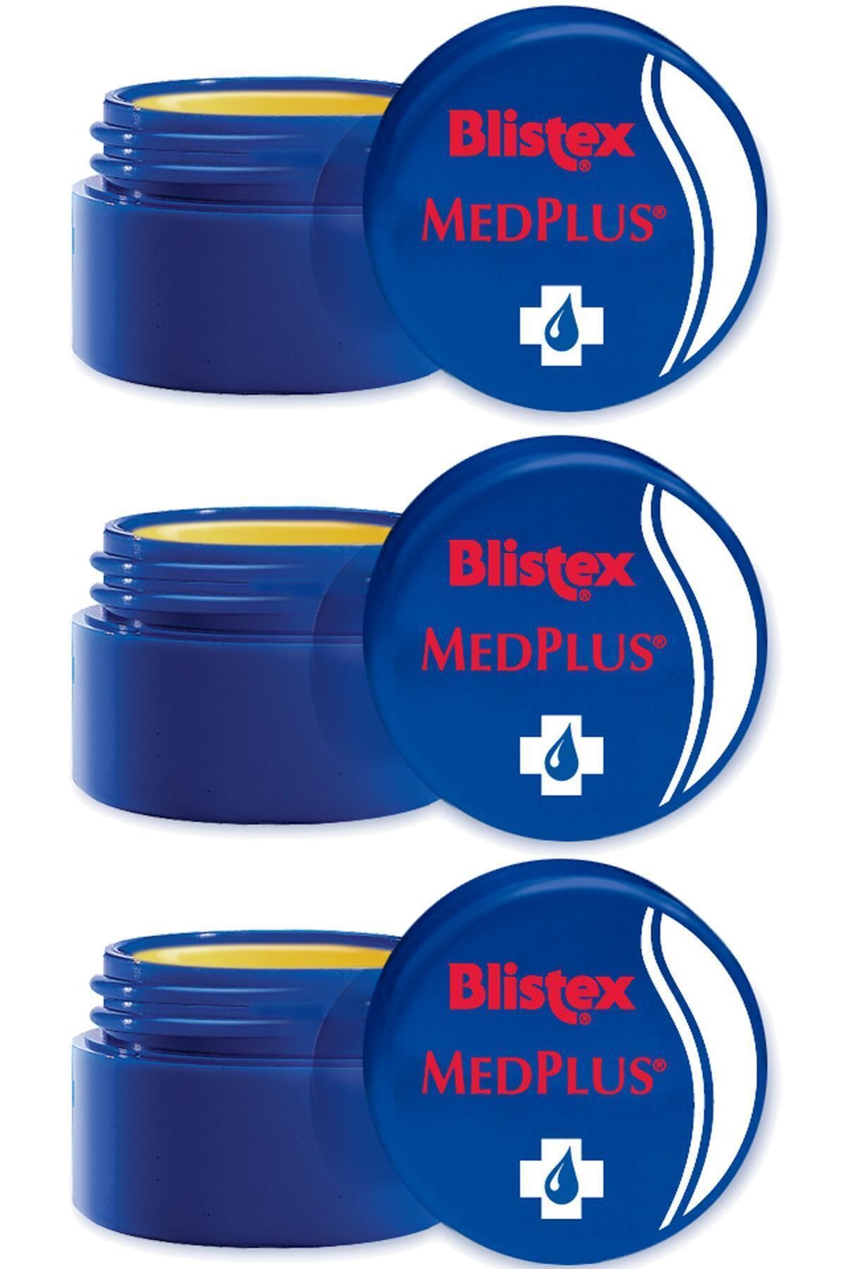 Blistex Kuruyan Ve Çatlayan Dudaklara Yoğun Bakım (kavanoz) Medplus Jar 7 Ml X 3