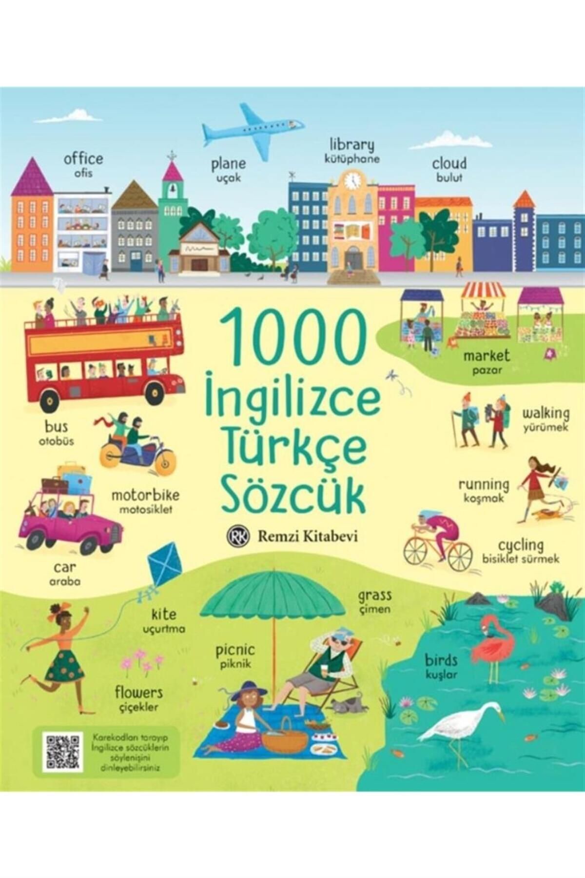 Remzi Kitabevi 1000 Ingilizce Türkçe Sözcük