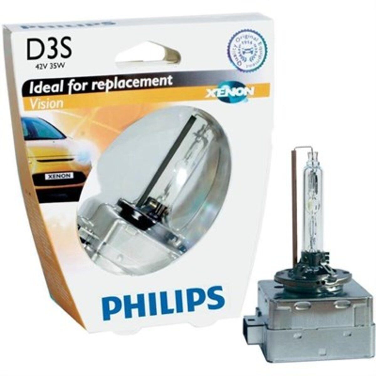 Philips D3s Vision 4600k 42v 35w Ampul Made In Germany