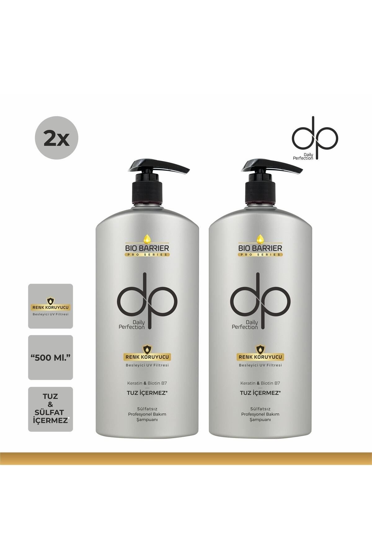 DP Daily Perfection Bio Barrier Şampuan Renk Koruyucu 2 Adet 500 ml