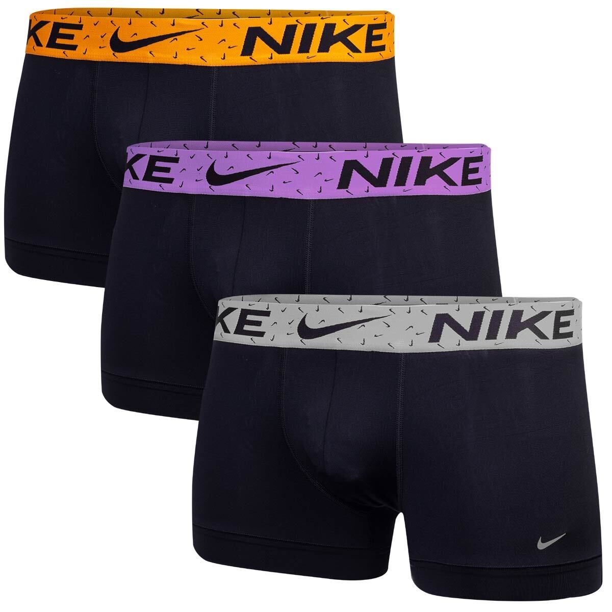 Nike Erkek Marka Logolu Elastik Bantlı Günlük Kullanıma Uygun Siyah Boxer 0000Ke1156-2Nd