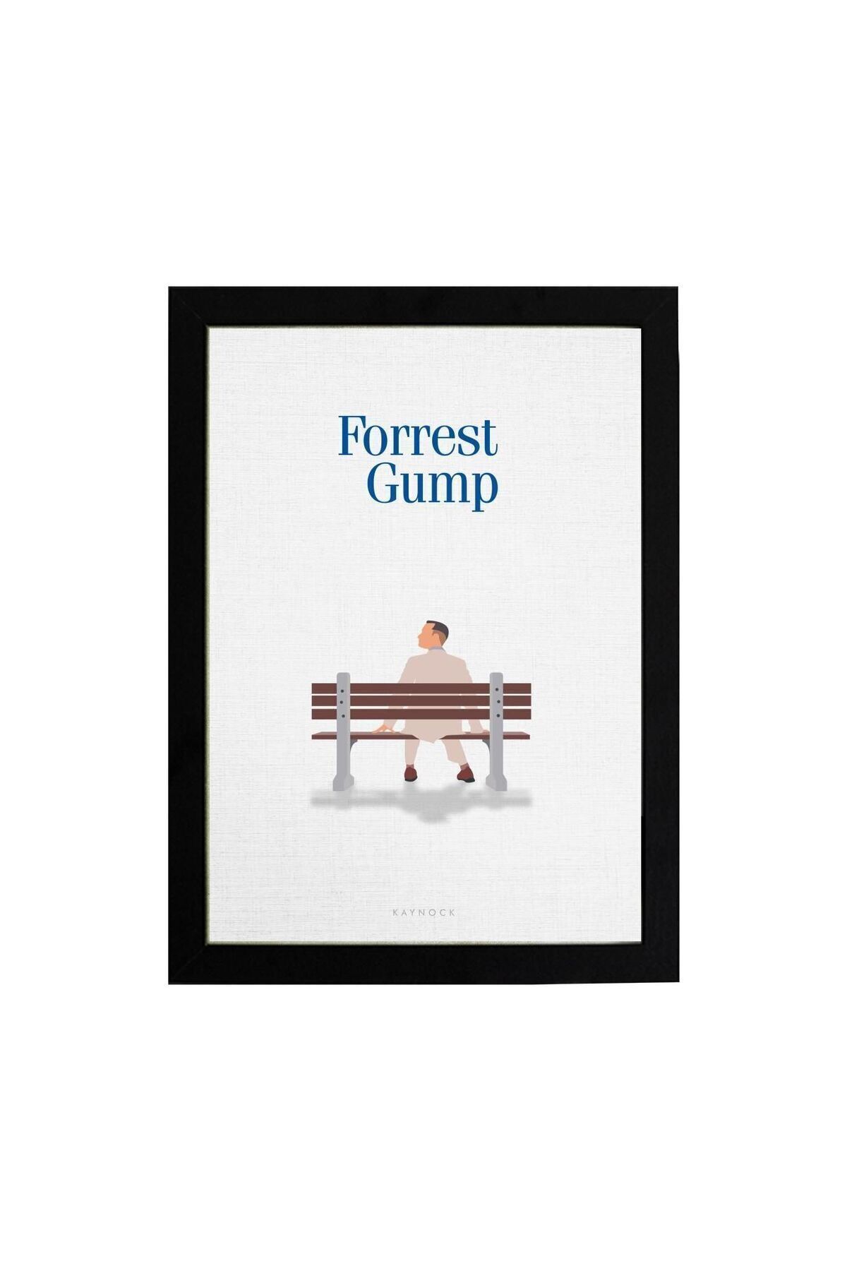 KAYNOCK Forrest Gump Poster Tablo, Dijital Tasarım Tablo