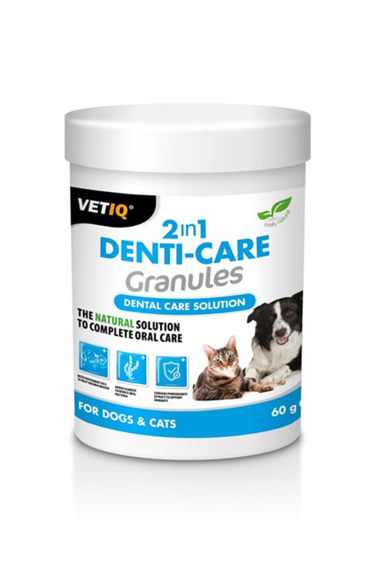 Vetiq 2in1 Denti-Care Granules Cat&Dog 60 gr - Kedi&Köpek Dental Bakım Granül