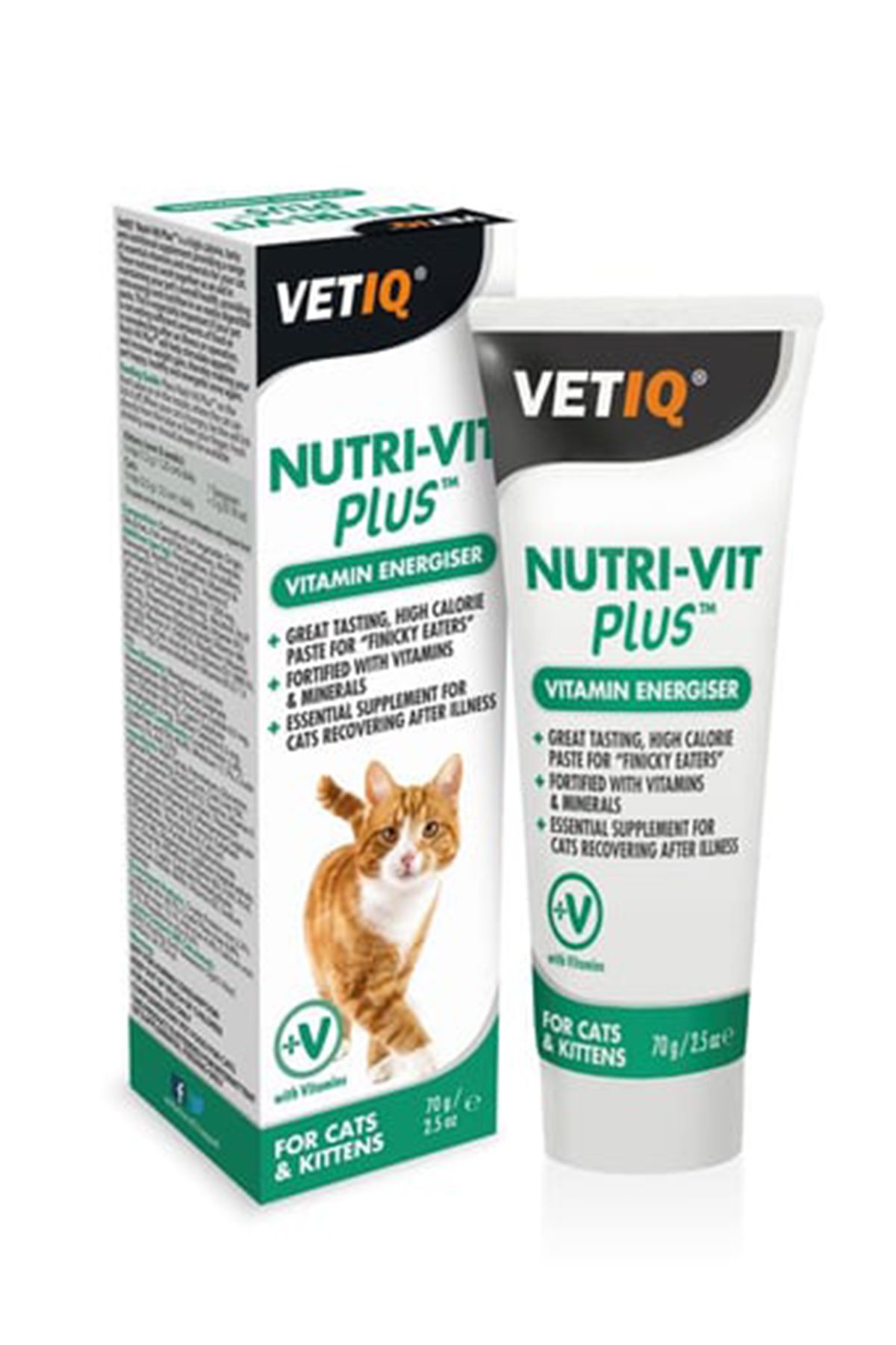 Vetiq Nutri-vit Plus for Cats&Kittens 70gr - Kediler İçin Vitamin & Mineral Takviyesi