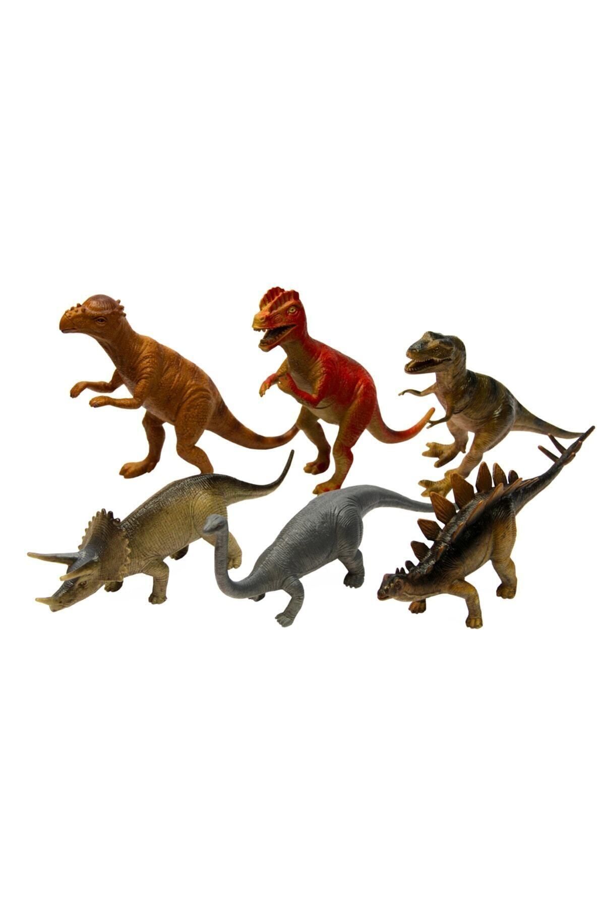 Vardem Oyuncak Dinozor Hayvan Seti 6 Parça 20 cm