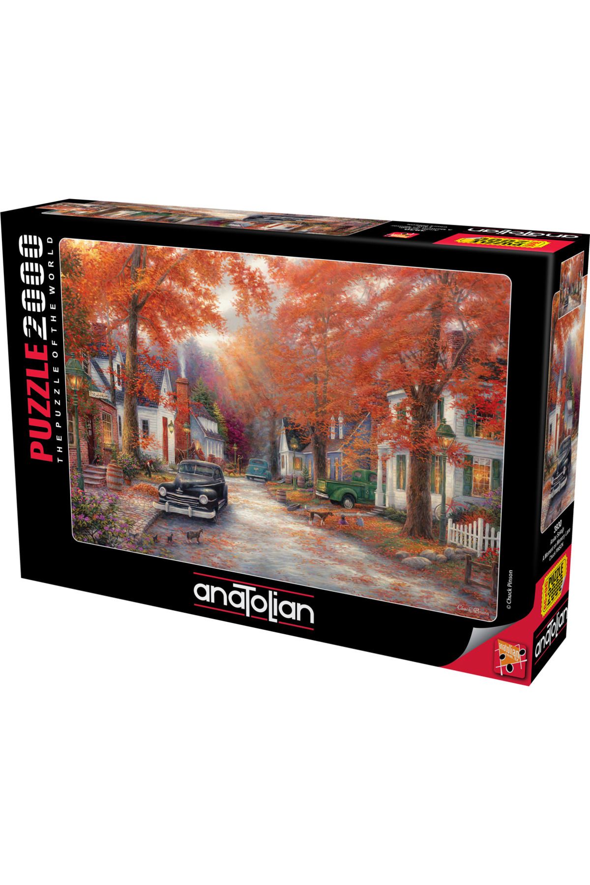 Anatolian Puzzle 2000 Parçalık Puzzle / Anılar Sokağı - Kod:3930