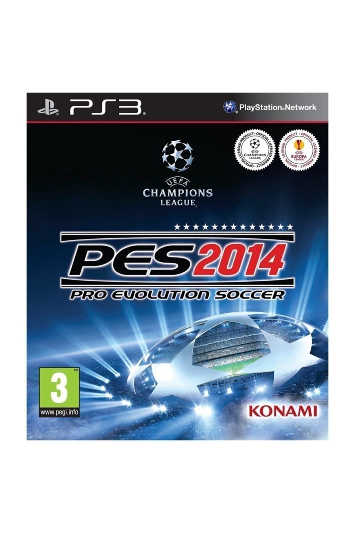 Konami Pes 2014  - Türkçe Menü Ps3 Oyun
