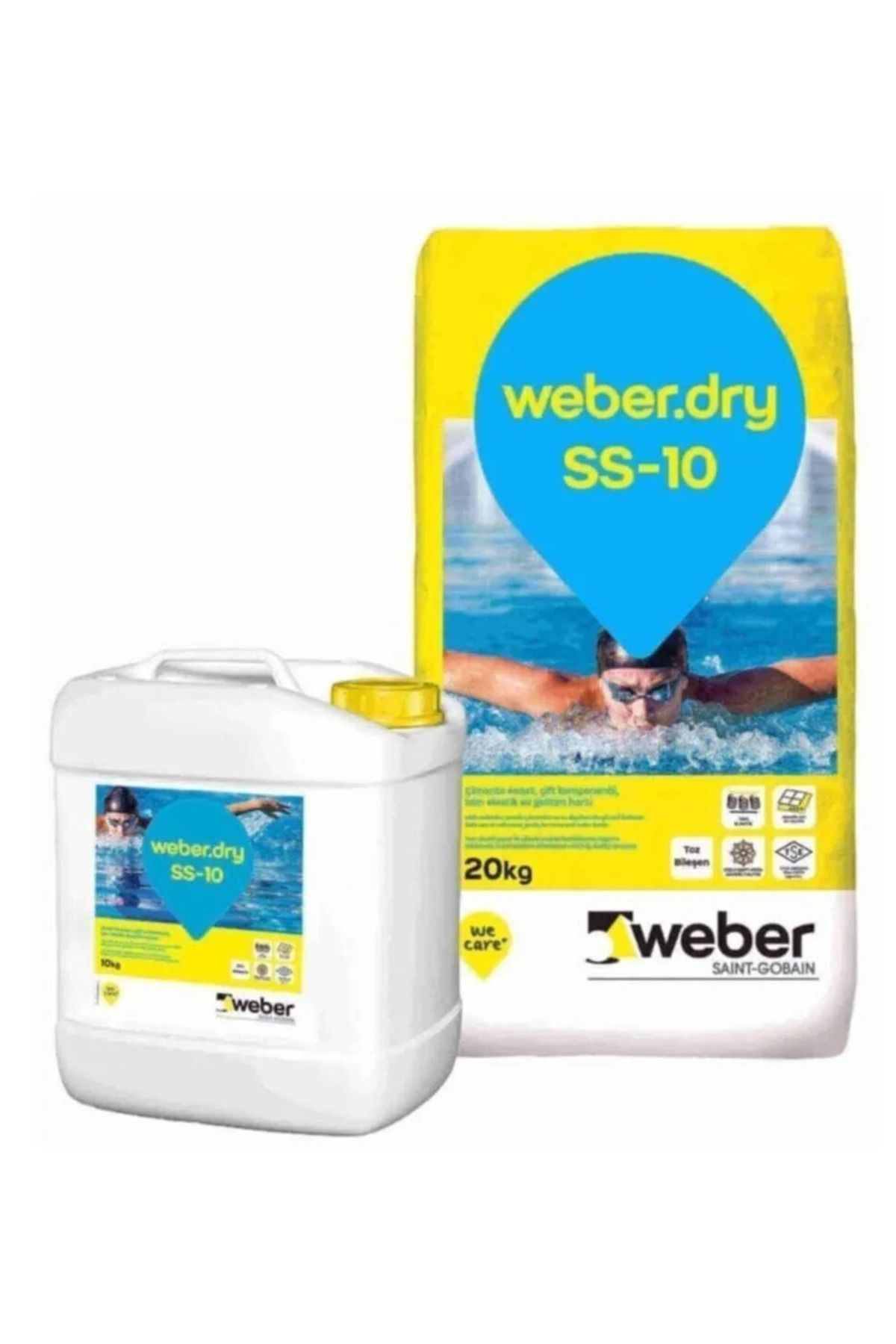 WEBER Dry Ss-10 set 20kg+10kg İzolasyon seti