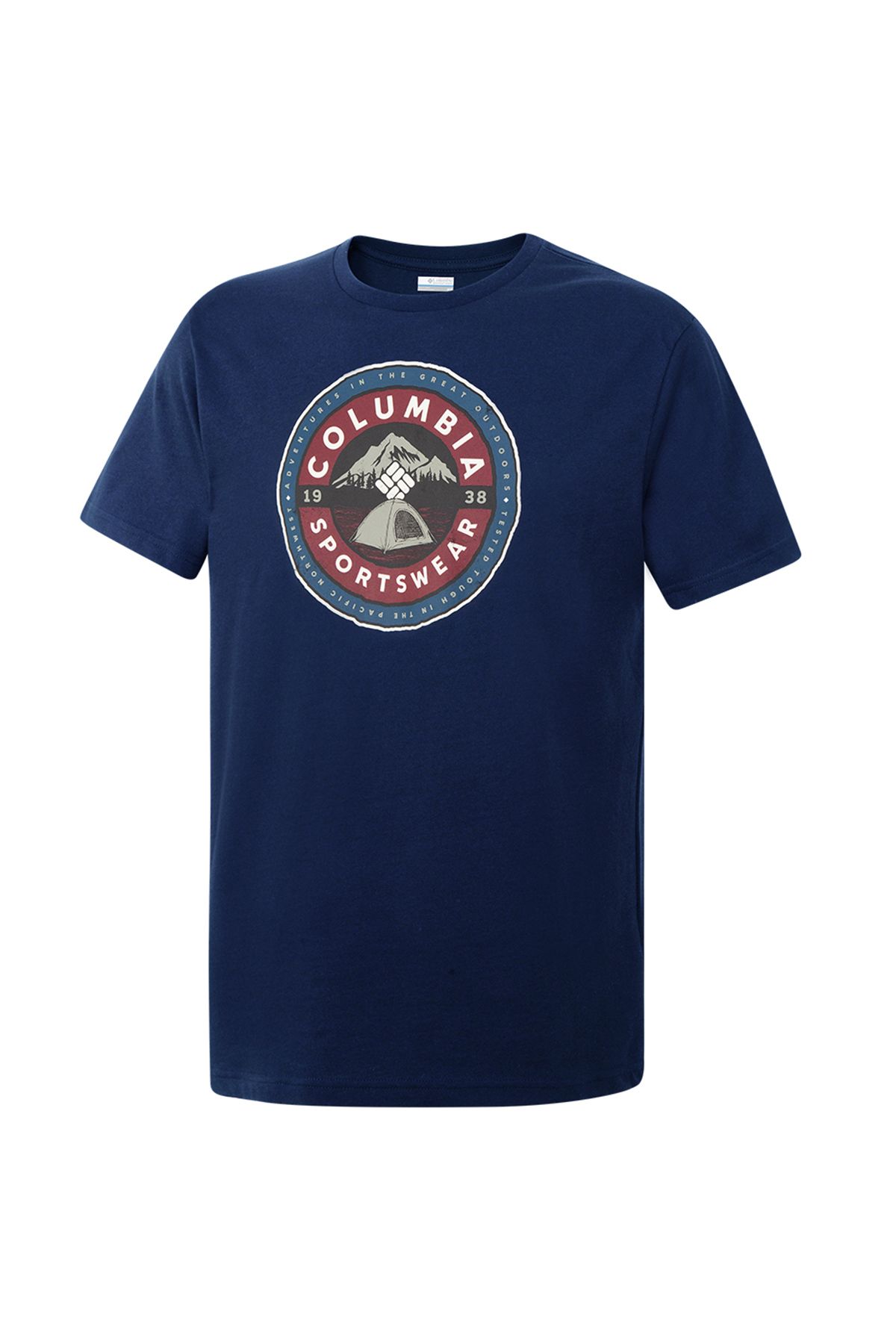 Columbia Erkek Mavi T-shirt 1773350464-464