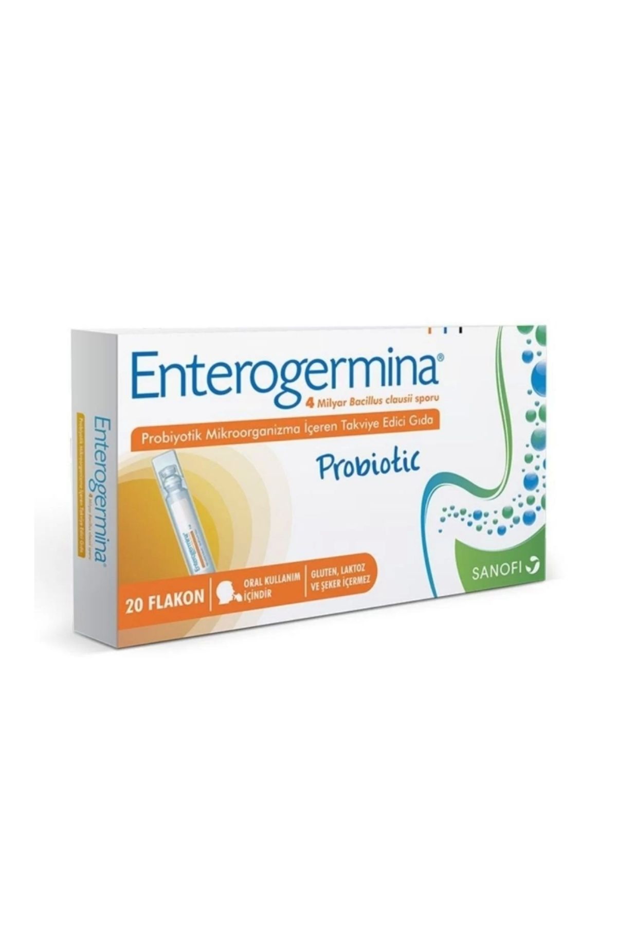 Enterogermina Probiyotik Yetişkin 5 ml X 20 Flakon
