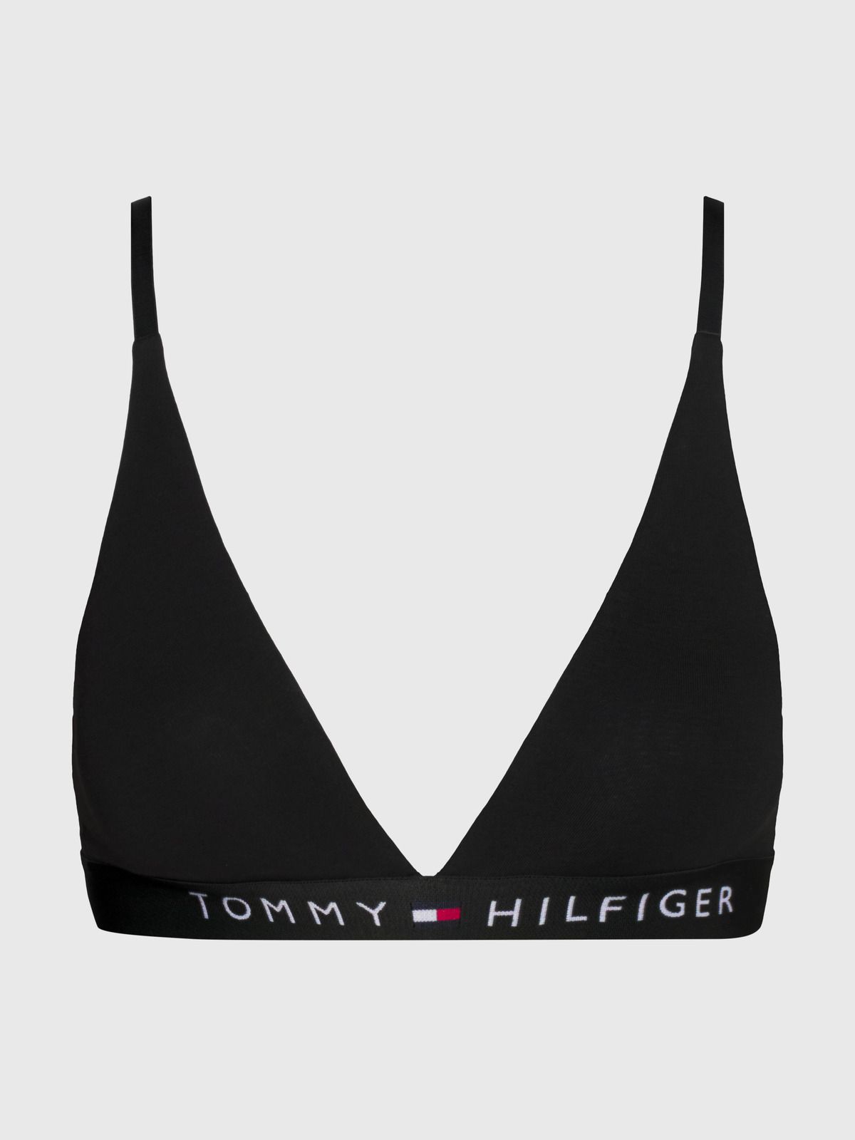Tommy Hilfiger Kadın Marka Logolu Streç Organik Pamuklu  Elastik Alt Bantlı Ayarlanabilir Askılı Arkadan Kopçalı As