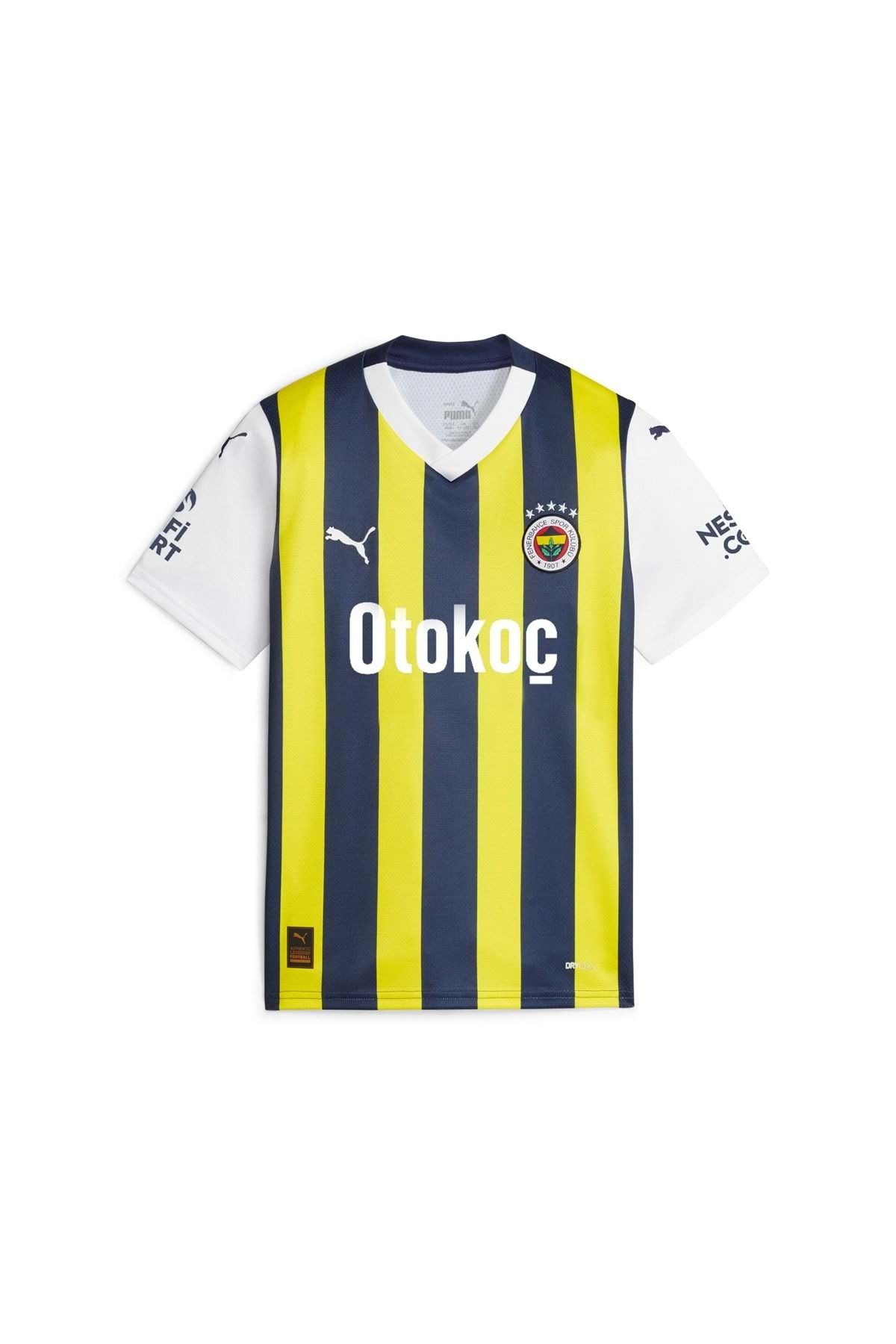 Fenerbahçe Çubuklu Forma 772001-01 Fsk 23/24 Çocuk Jr Iç Saha Forması Sarı-lacivert