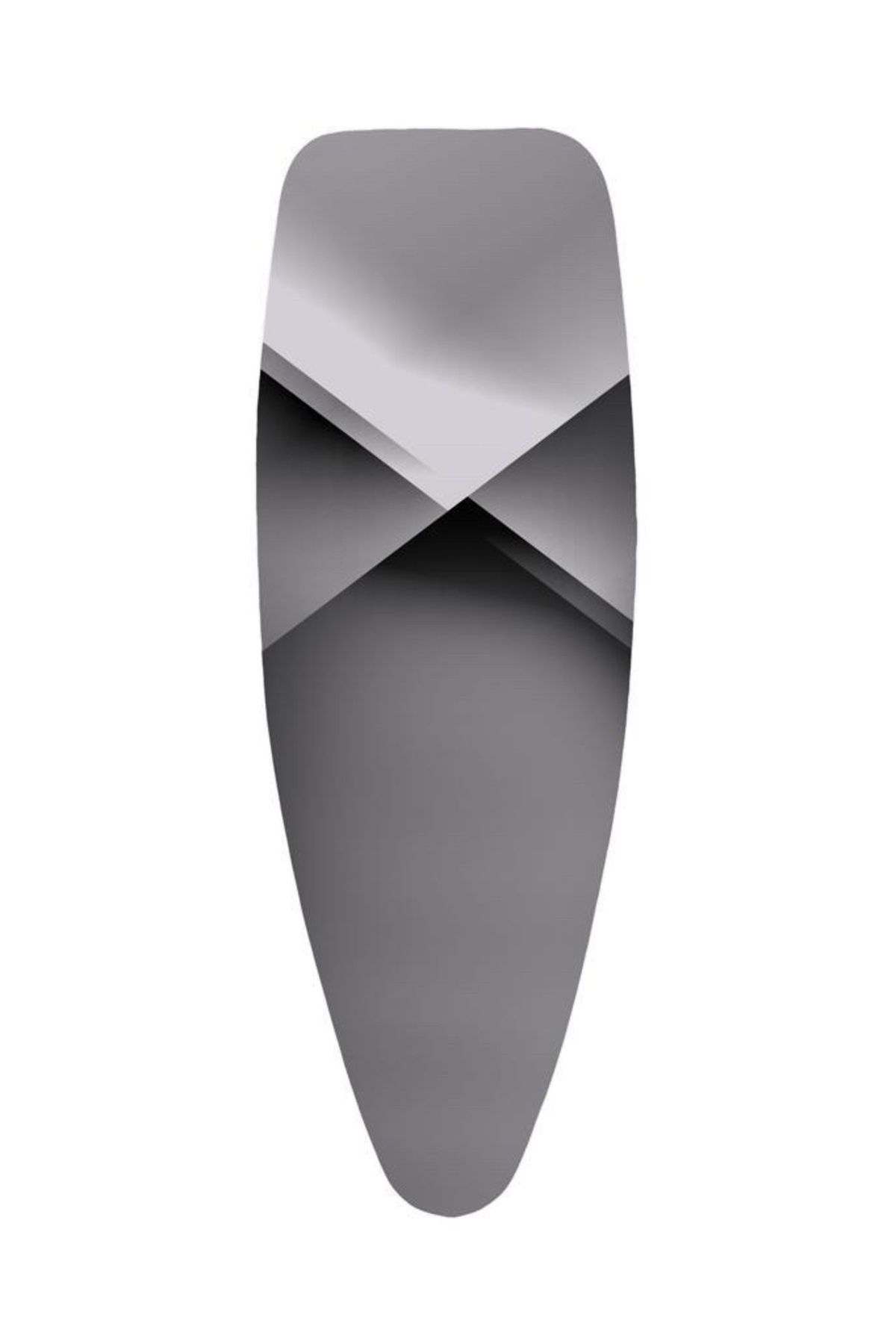 GERCELLA Xxl(57X162 CM) Prestige Ütü Masası Kılıfı Bezi Örtüsü Grey