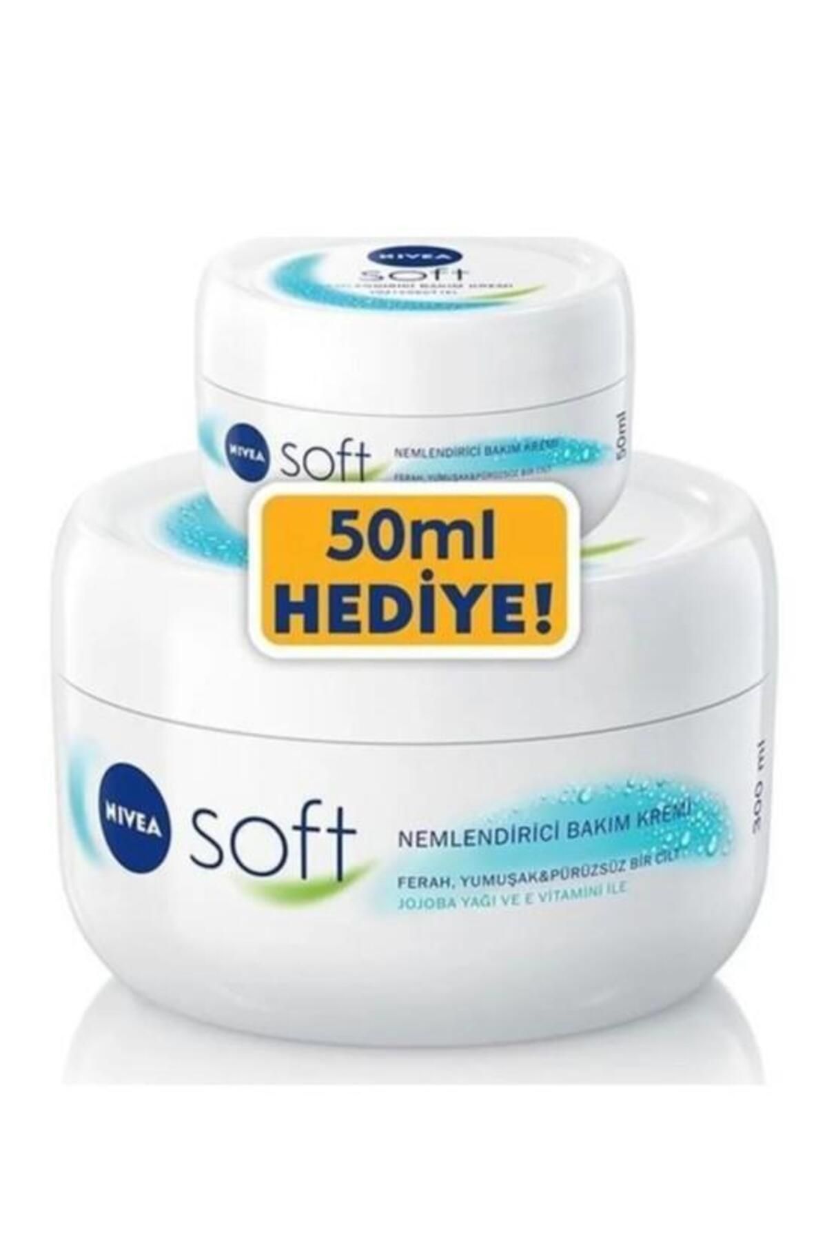 NIVEA Krem Soft 300ml + 50ml Hediye